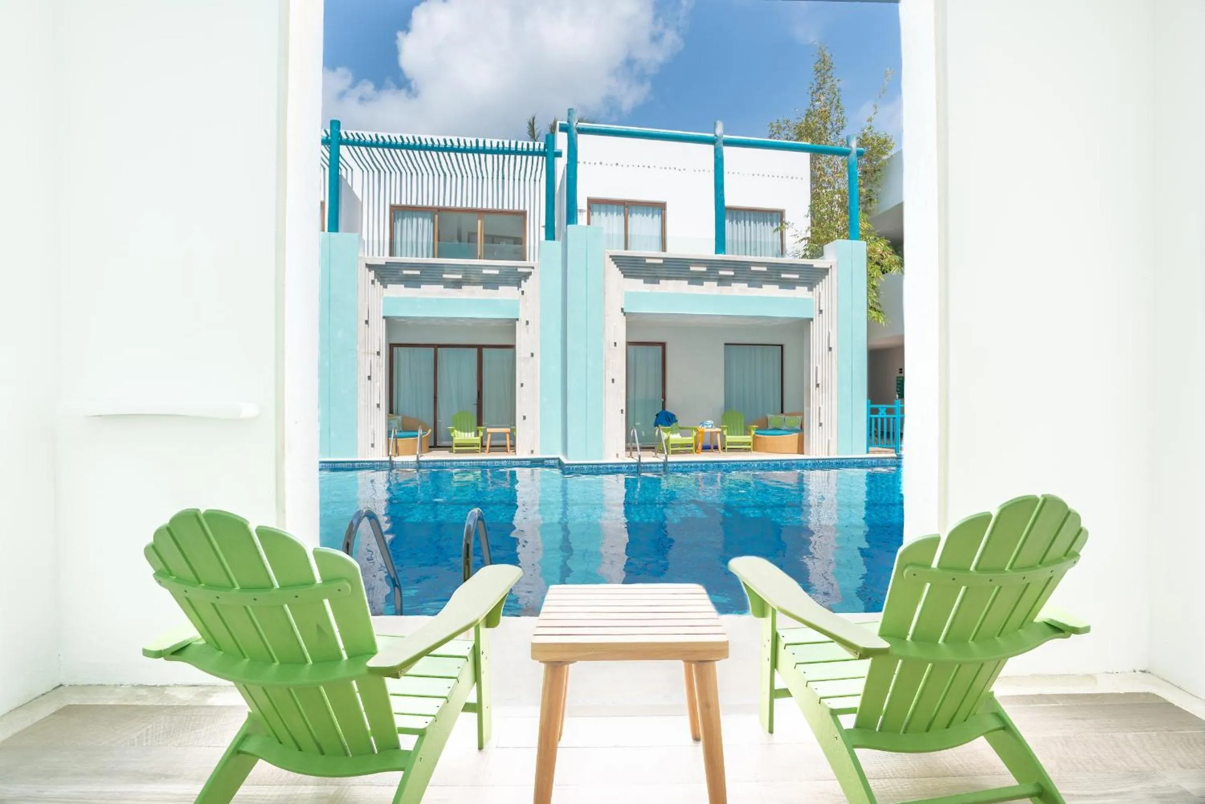 Property building in Margaritaville Island Reserve Riviera Cancún - A Karisma All-Inclusive Experience for All