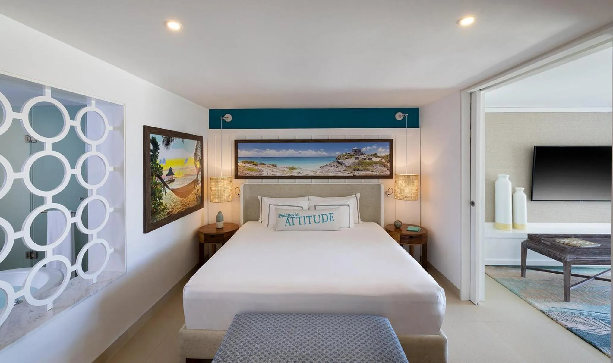 Bed in Margaritaville Island Reserve Riviera Cancún - A Karisma All-Inclusive Experience for All