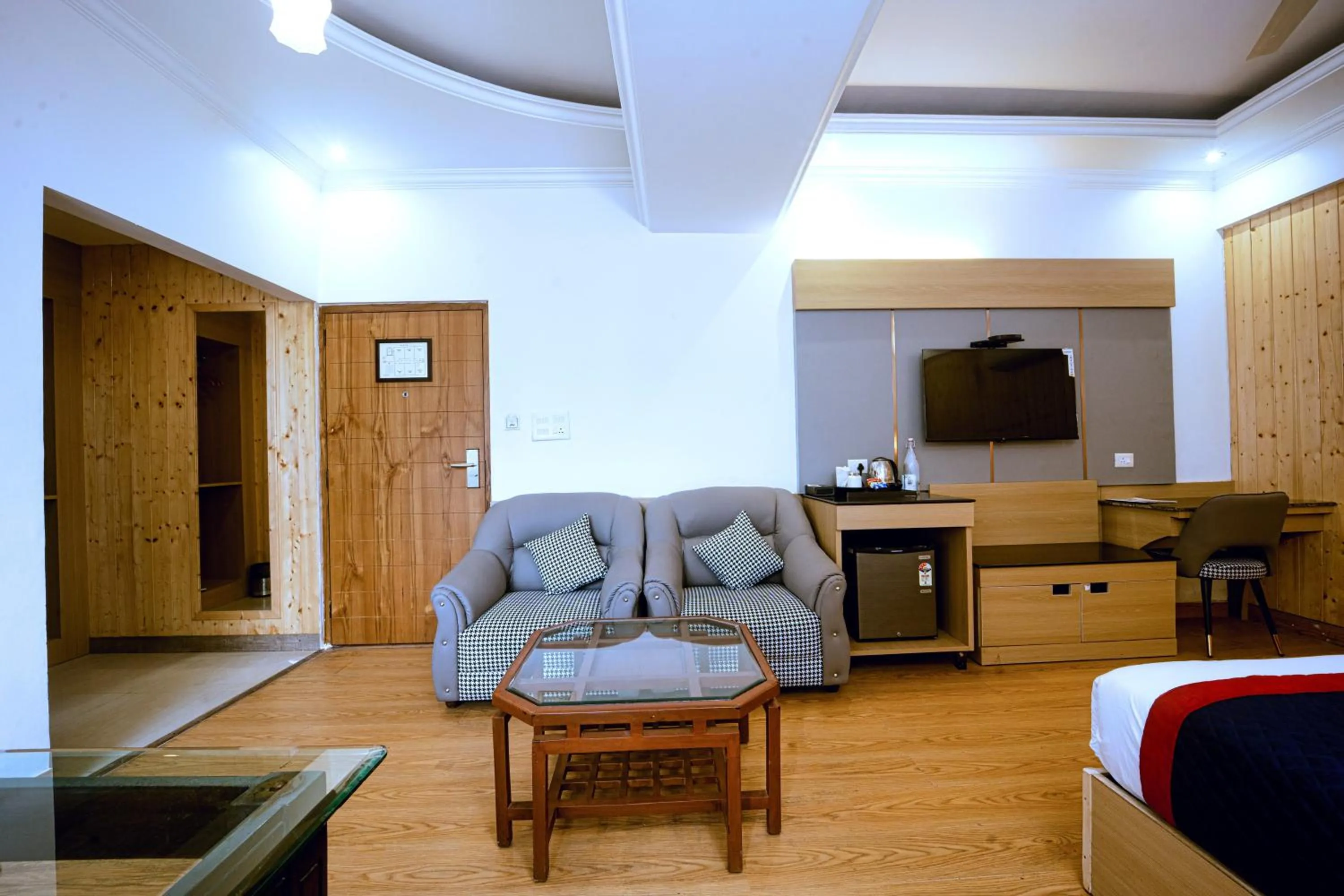 Seating area in Grand Legacy Beacon, Dehradun