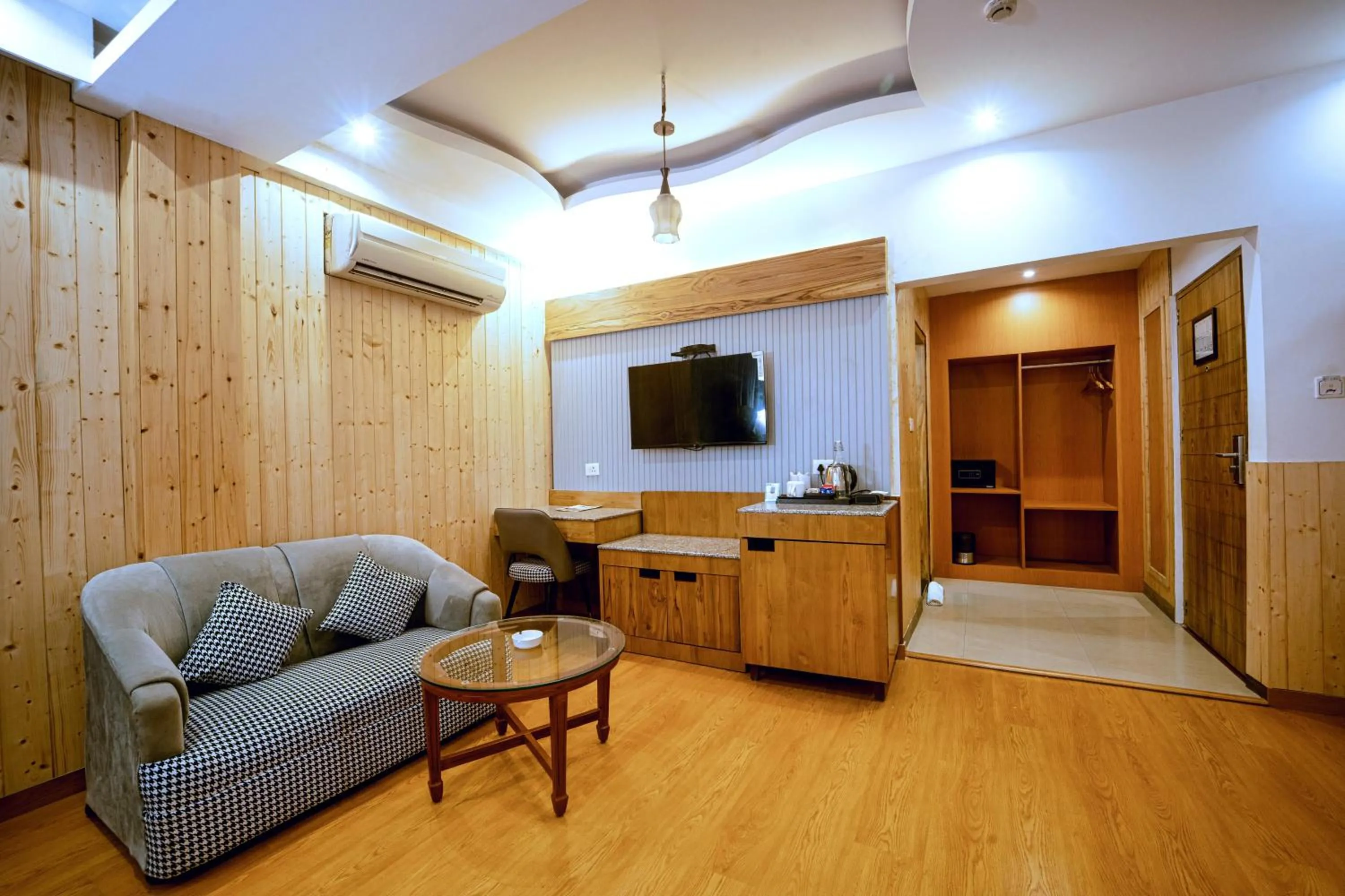 Seating area in Grand Legacy Beacon, Dehradun