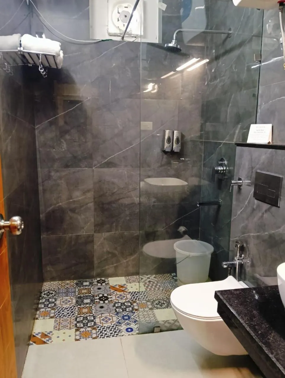 Shower in Grand Legacy Beacon, Dehradun