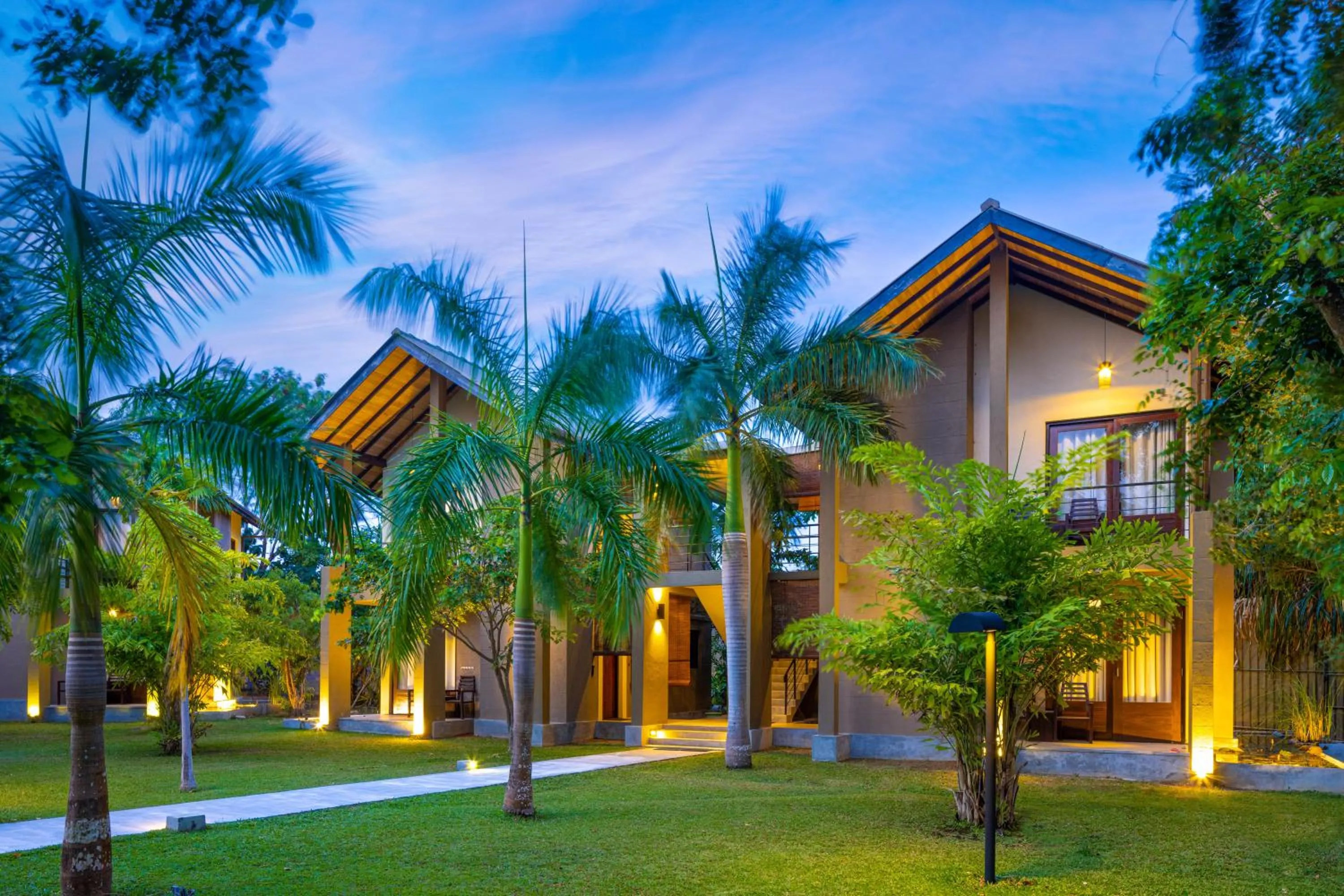 Balcony/Terrace in Chaarya Resort & Spa