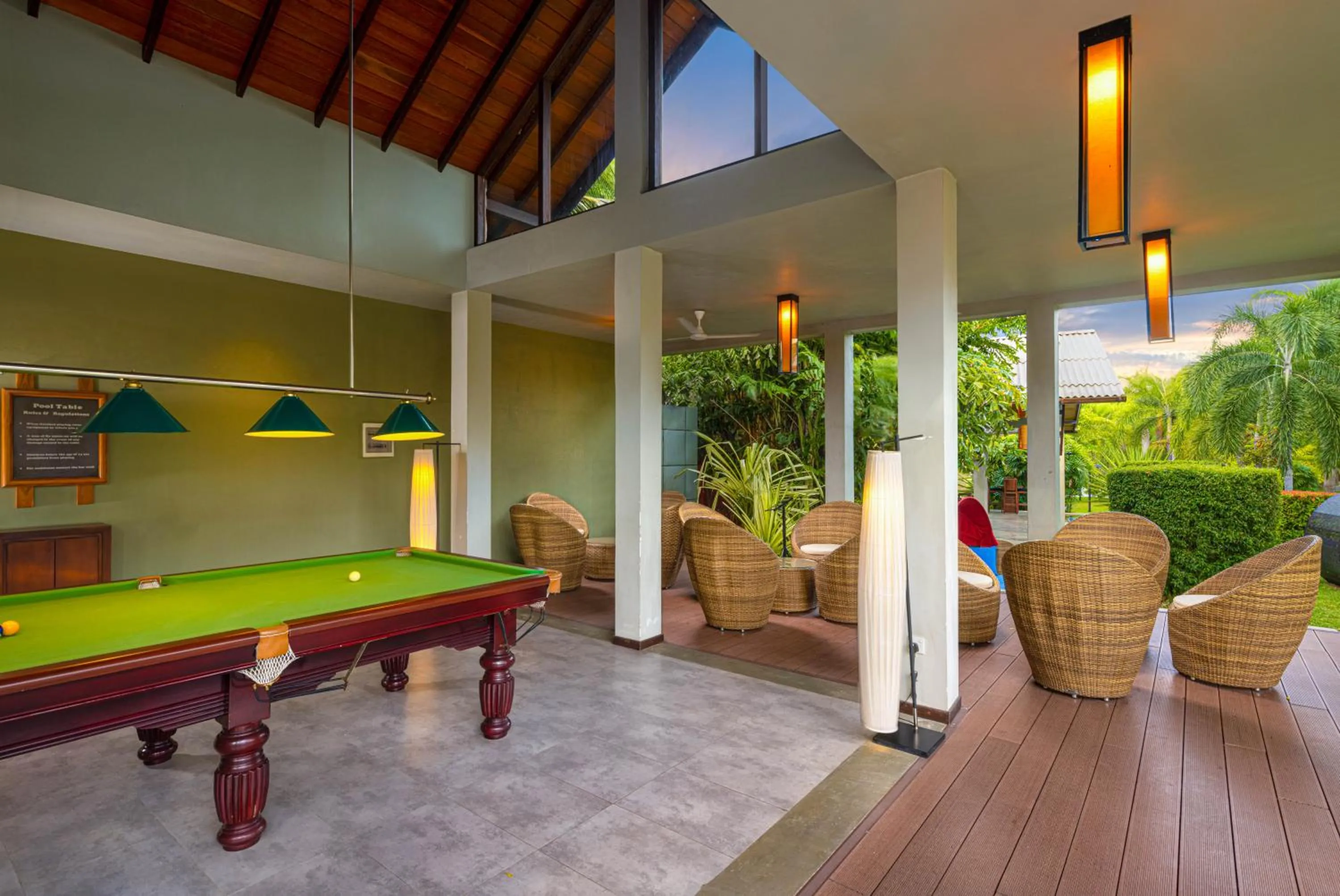 Game Room in Chaarya Resort & Spa