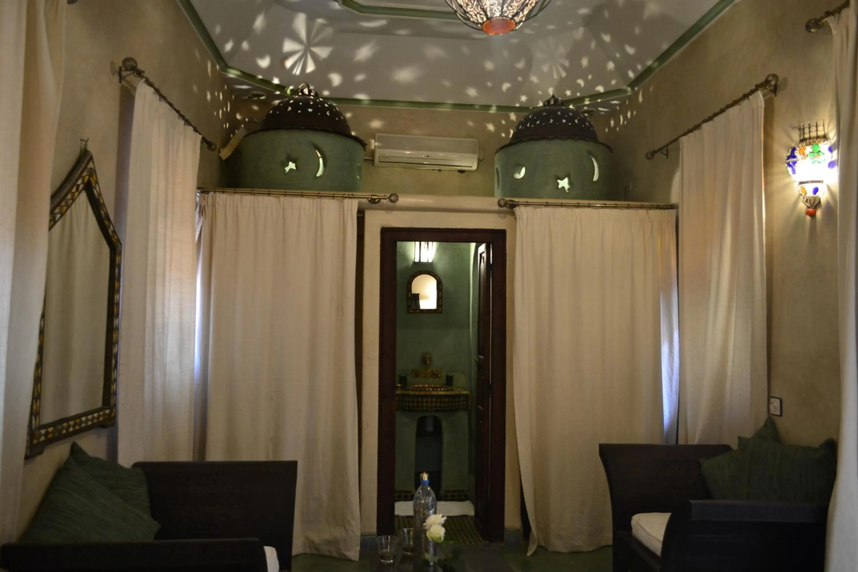 Seating area in Riad Charik