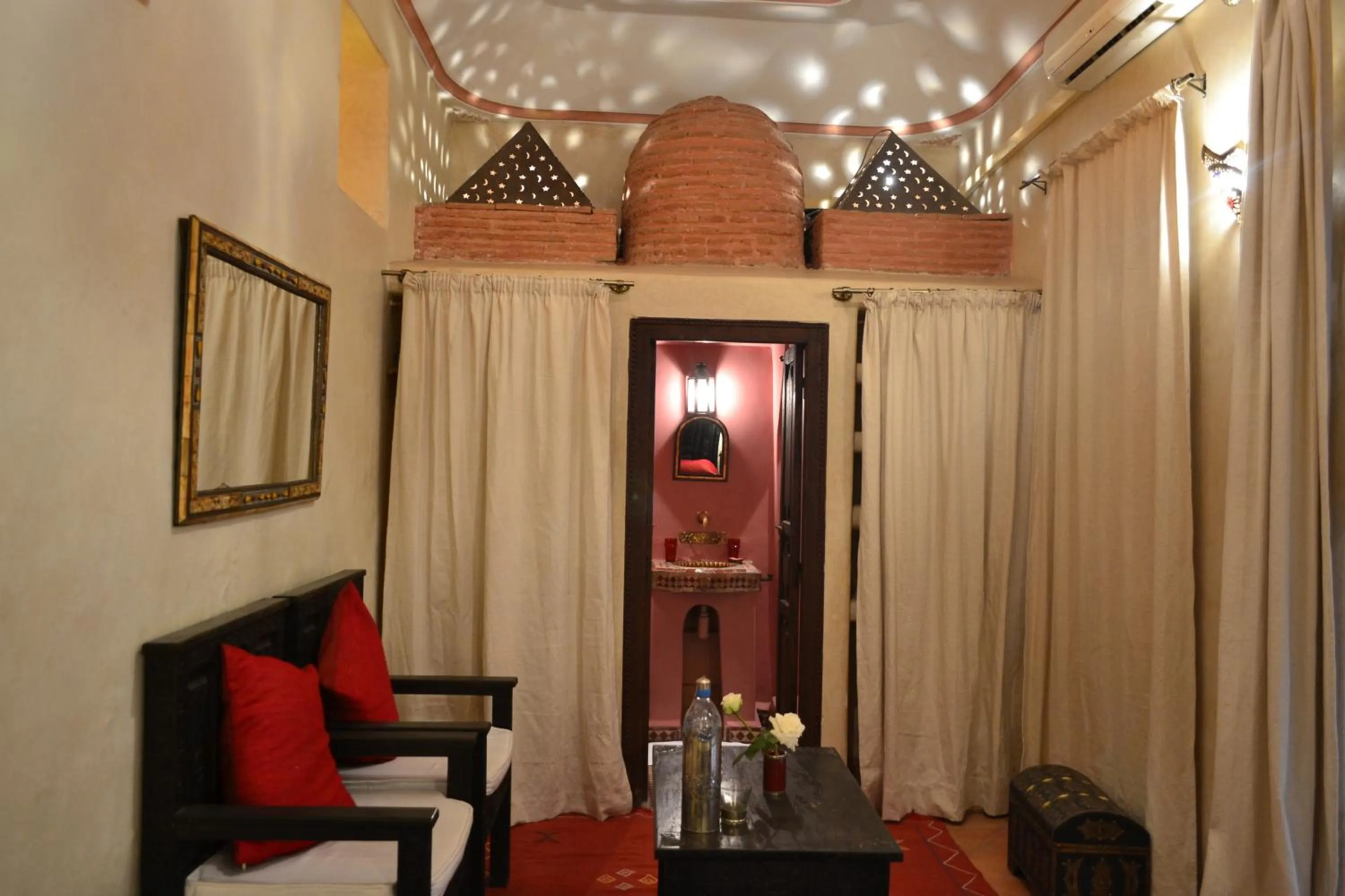 Seating area in Riad Charik