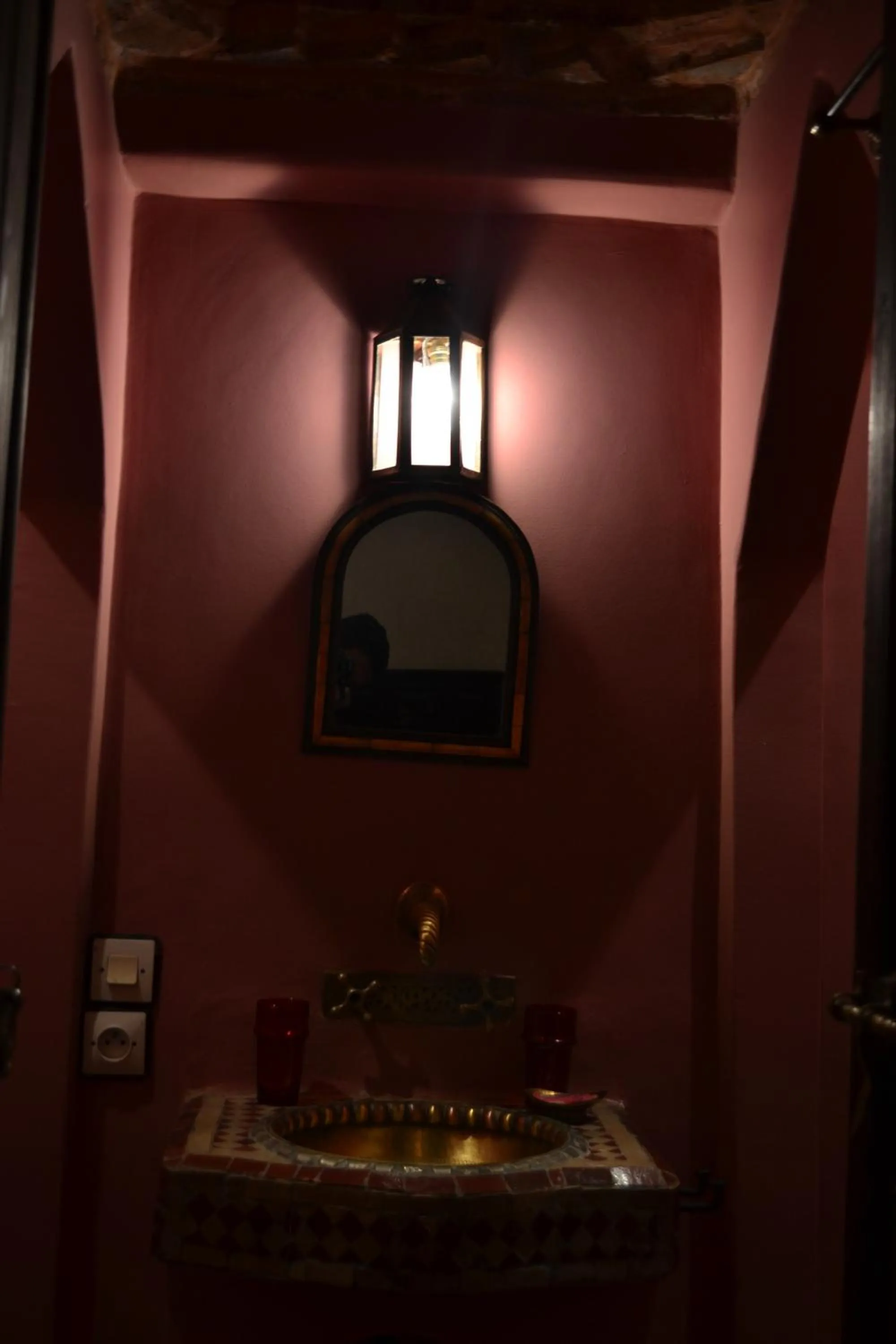 Decorative detail in Riad Charik