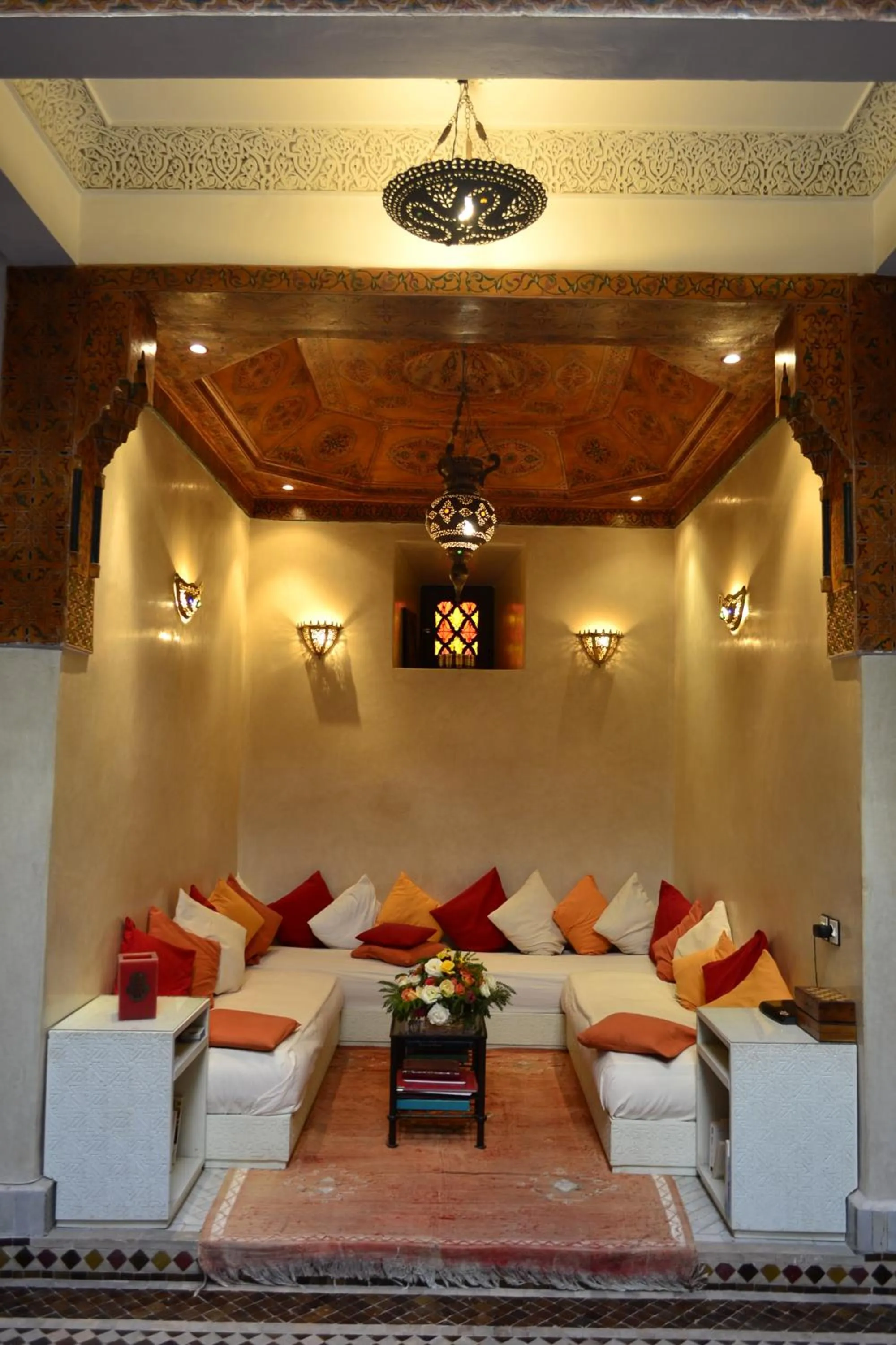 Lobby or reception in Riad Charik