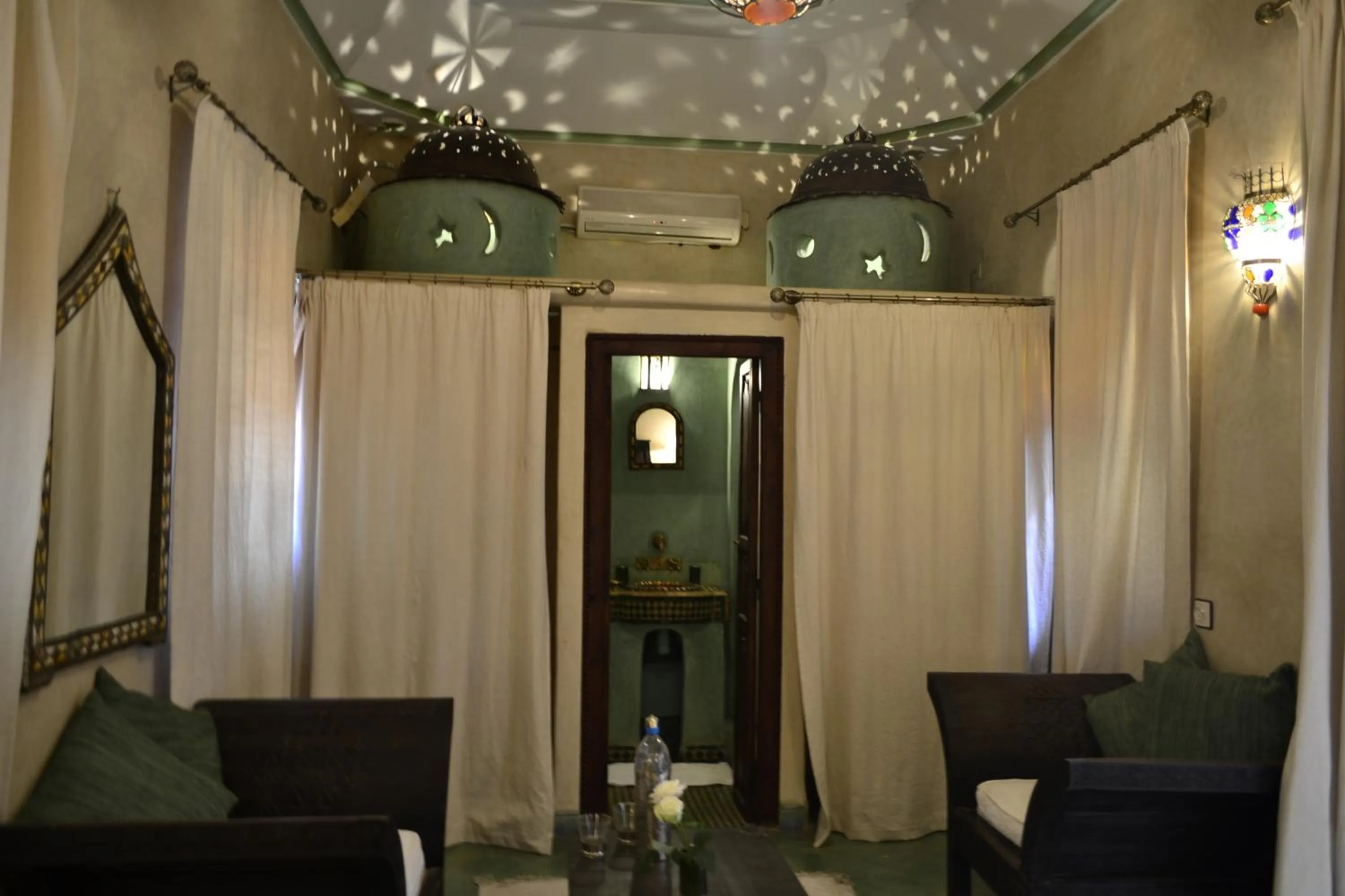 Seating area in Riad Charik