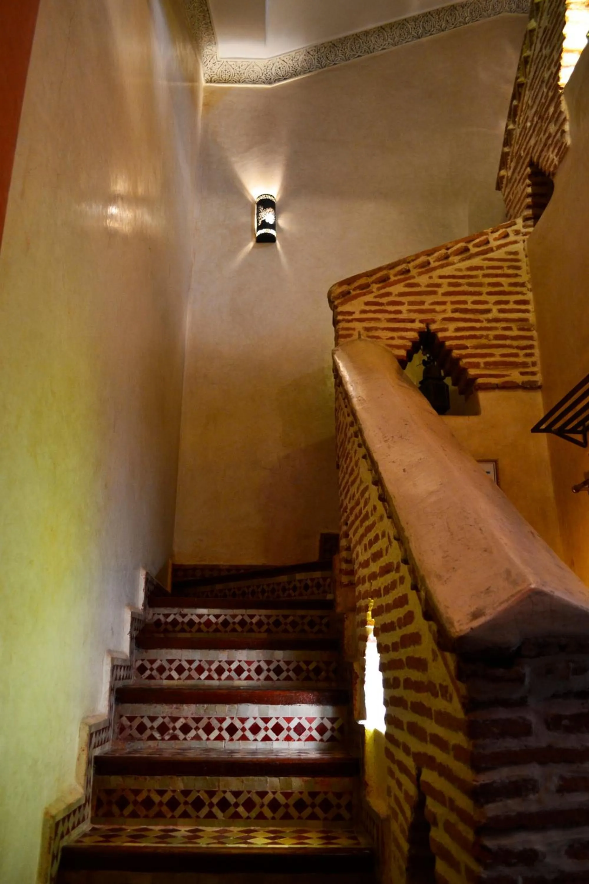 Decorative detail in Riad Charik