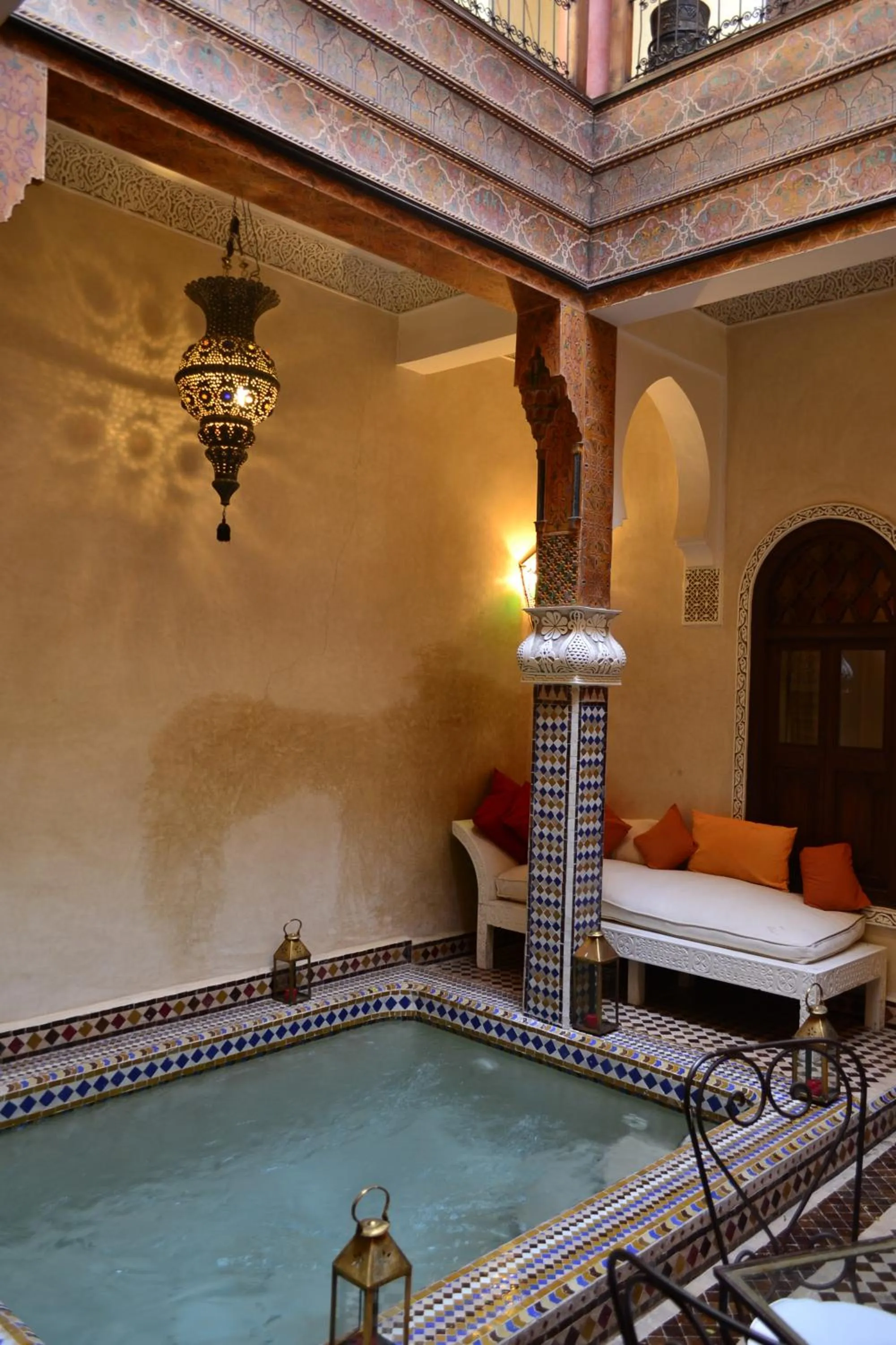 Swimming pool in Riad Charik
