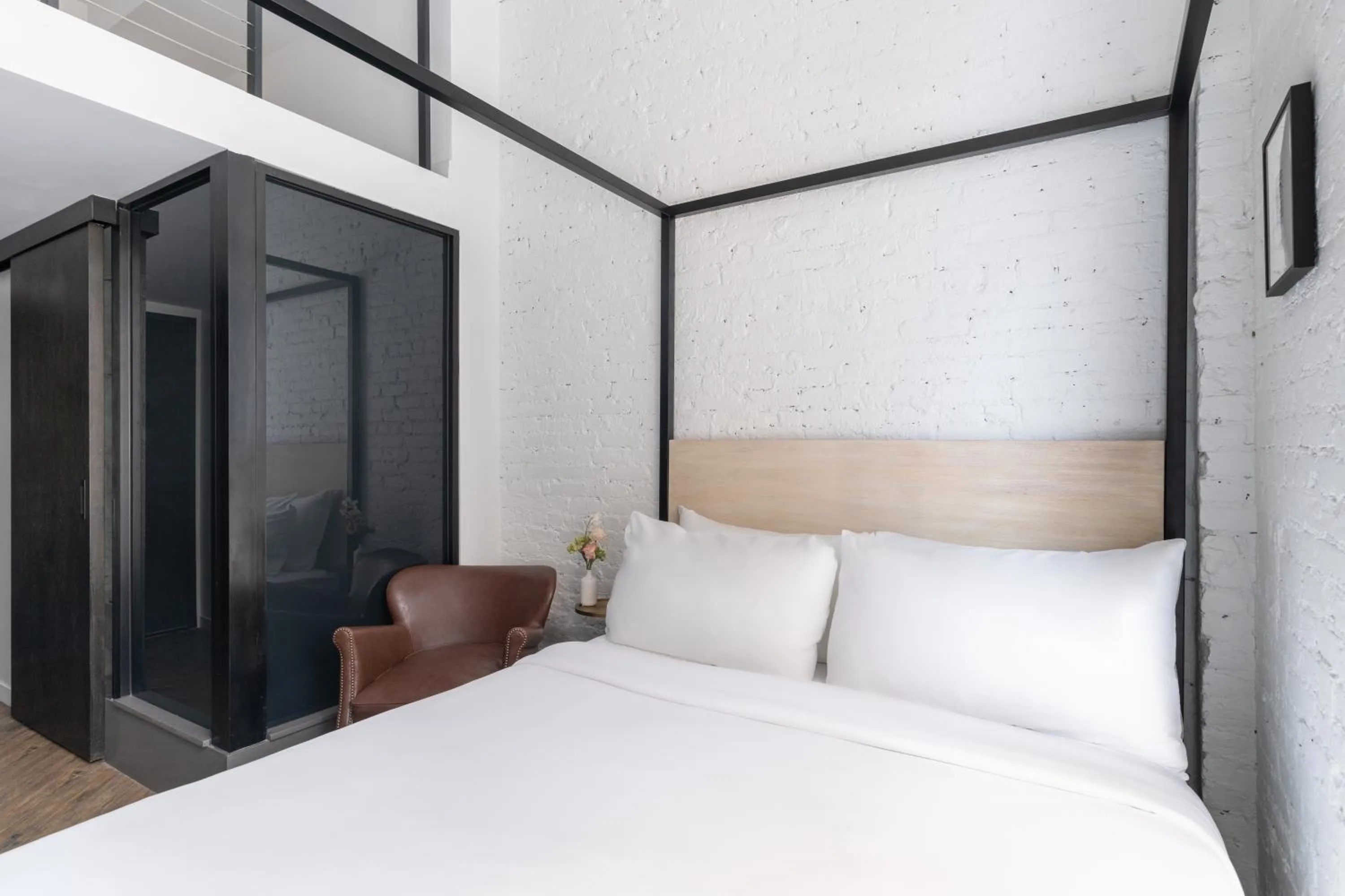 Bed in Walker Hotel Tribeca