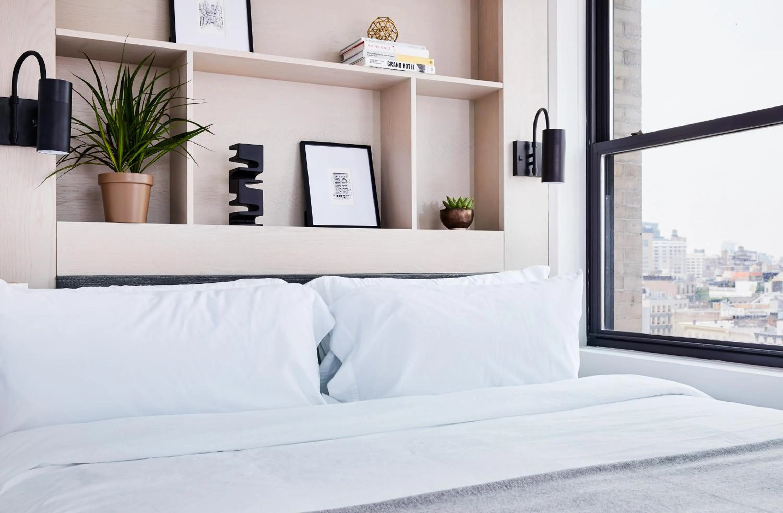 Bed in Walker Hotel Tribeca