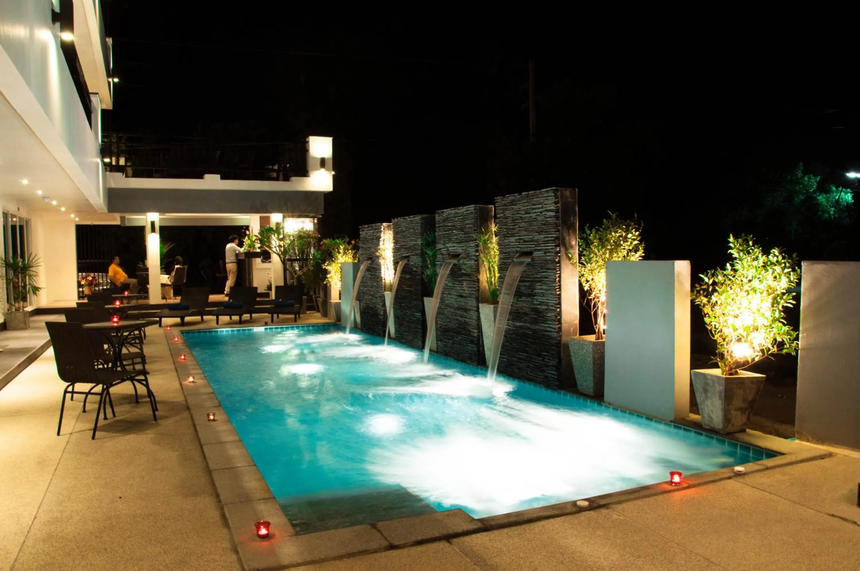 Swimming pool in Amin Resort