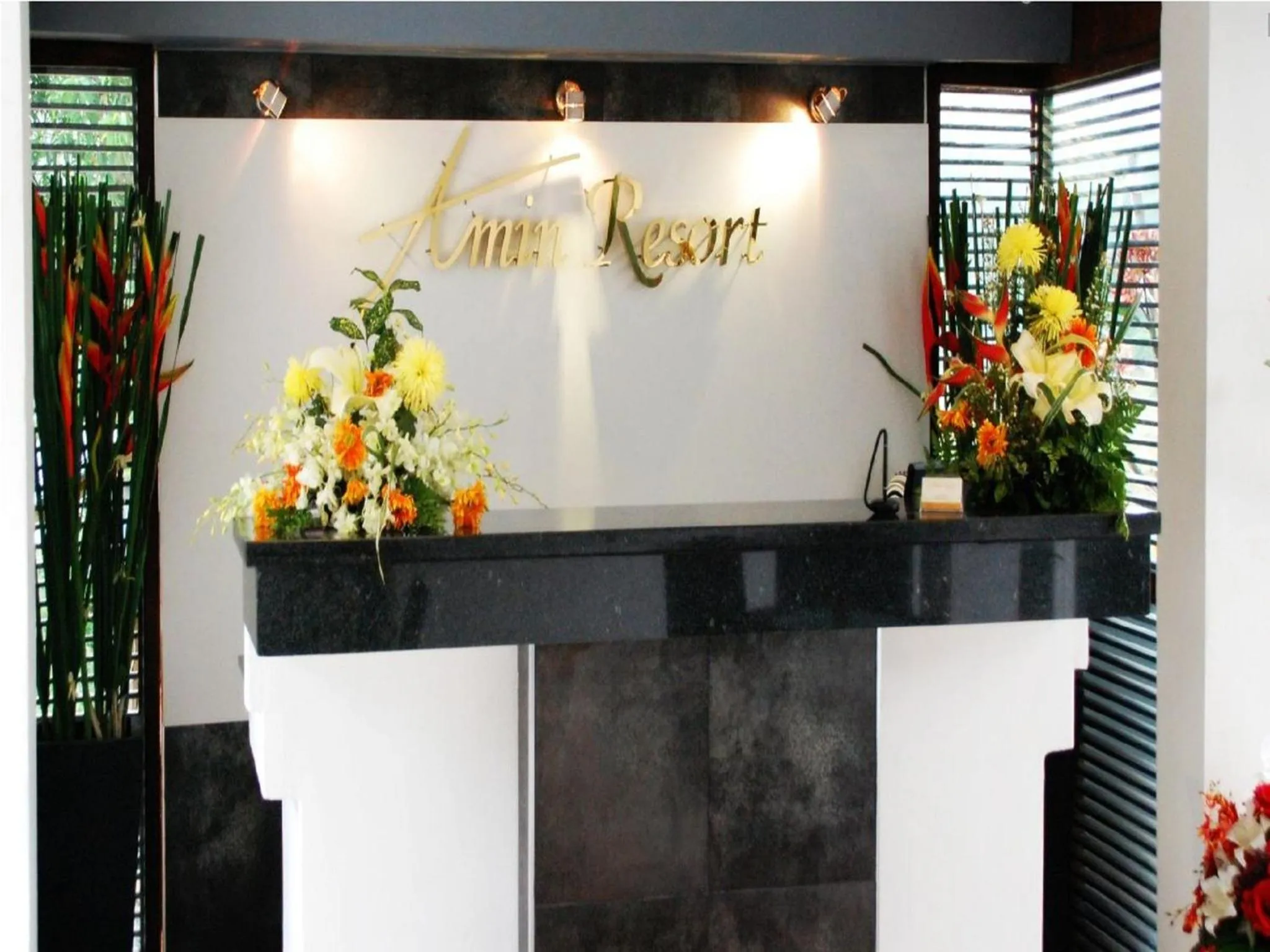 Lobby or reception in Amin Resort