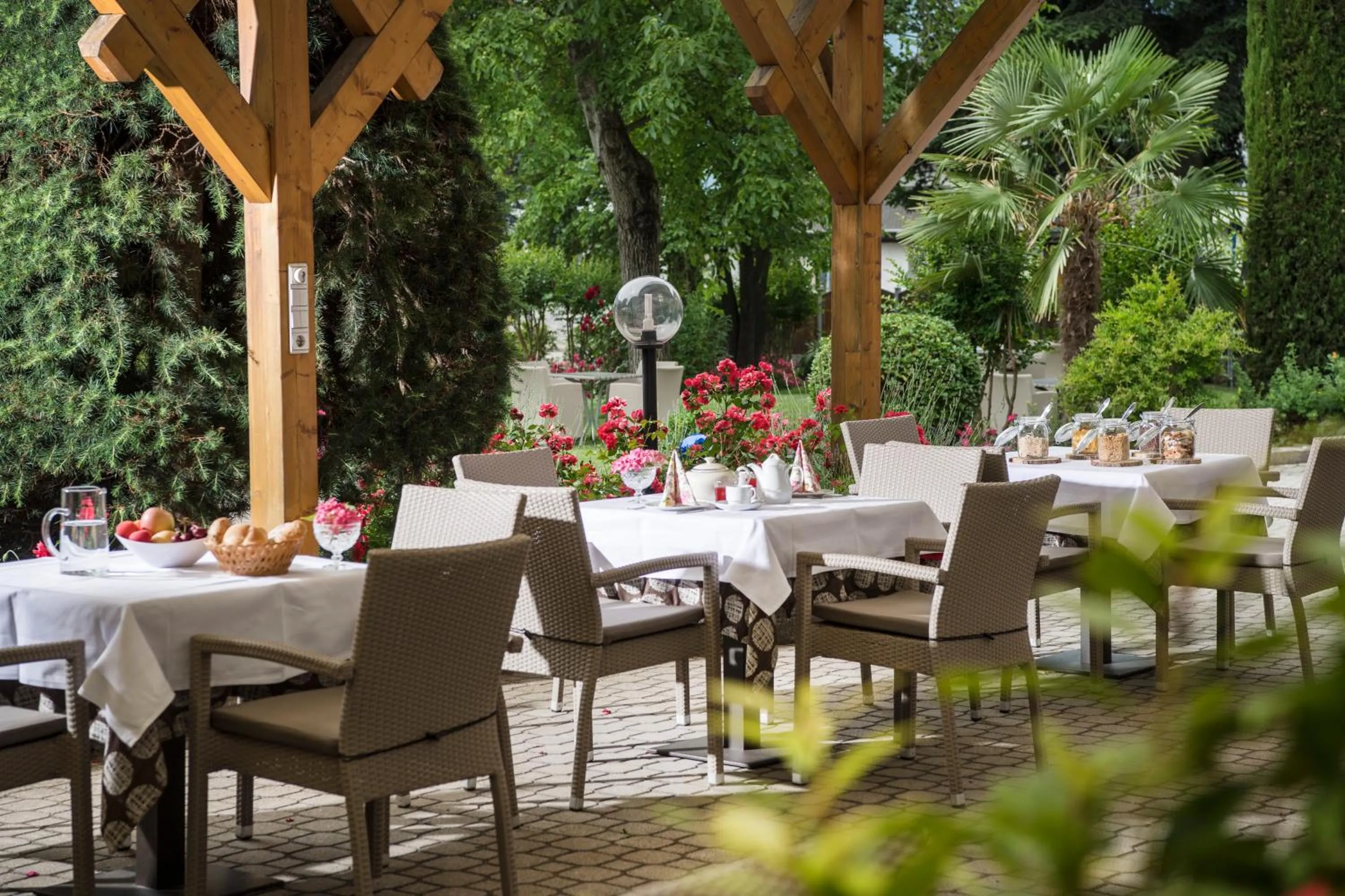 Garden in Apartm. & BB Ferienidylle Gstrein