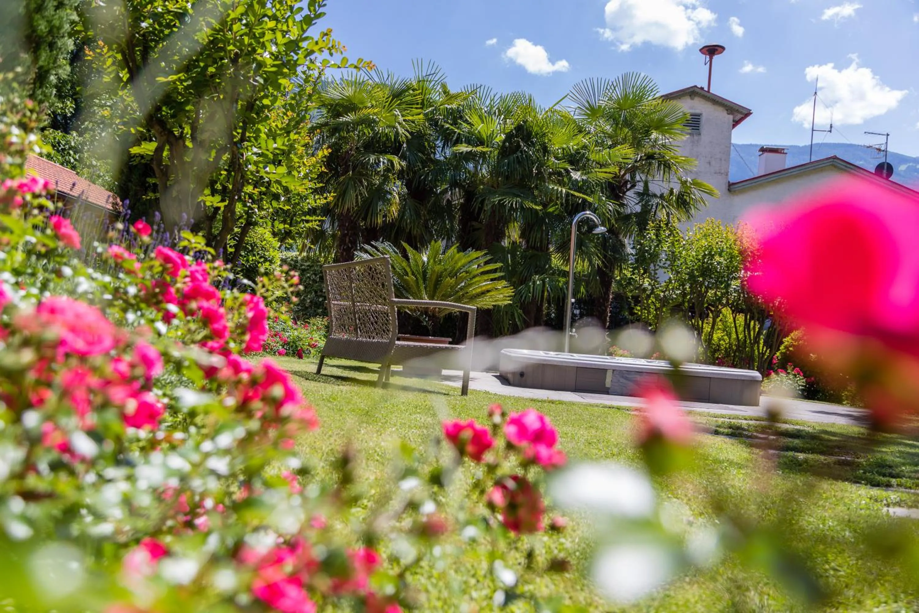 Garden in Apartm. & BB Ferienidylle Gstrein
