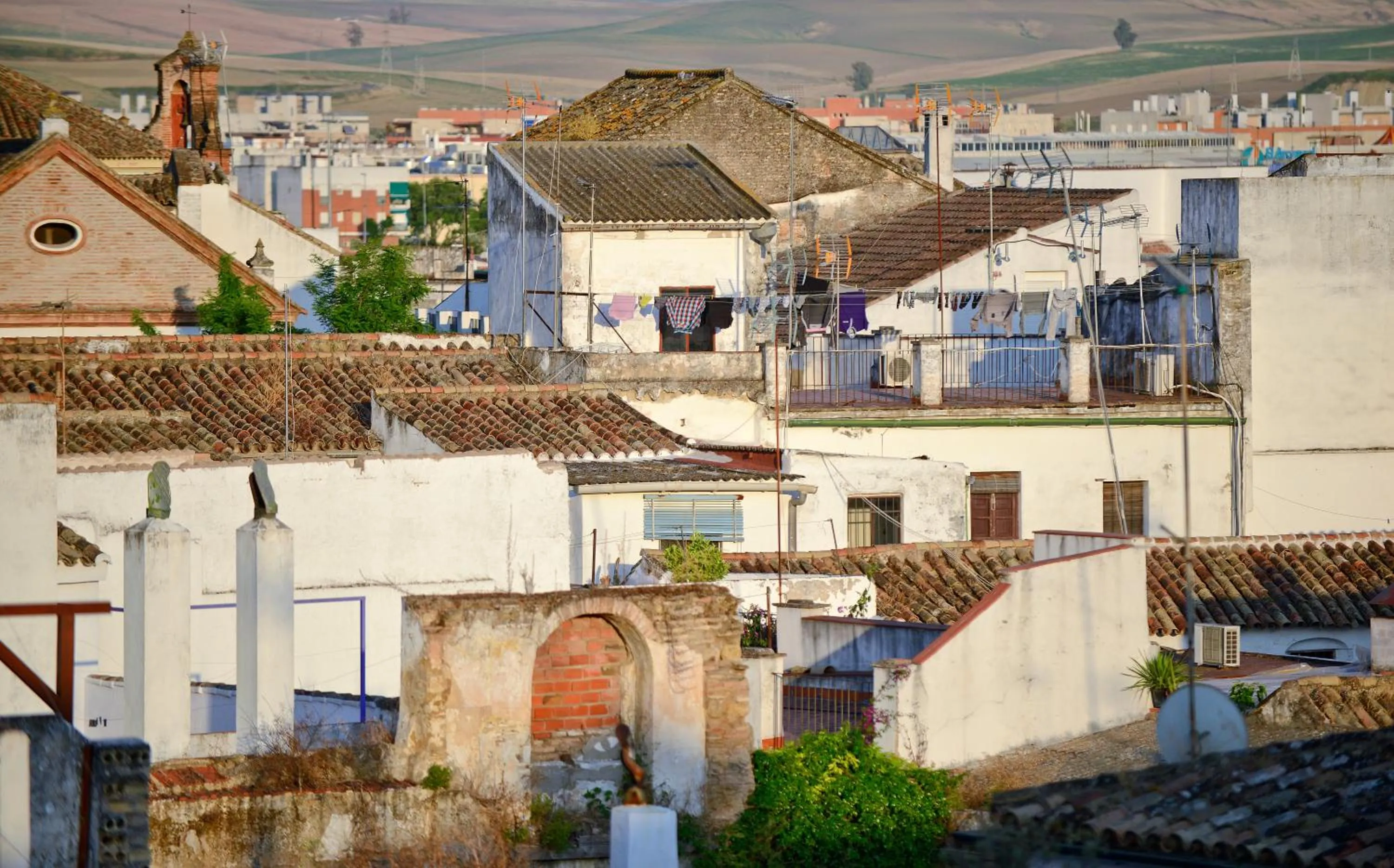 City view in ApartaSuites Alberca Deluxe