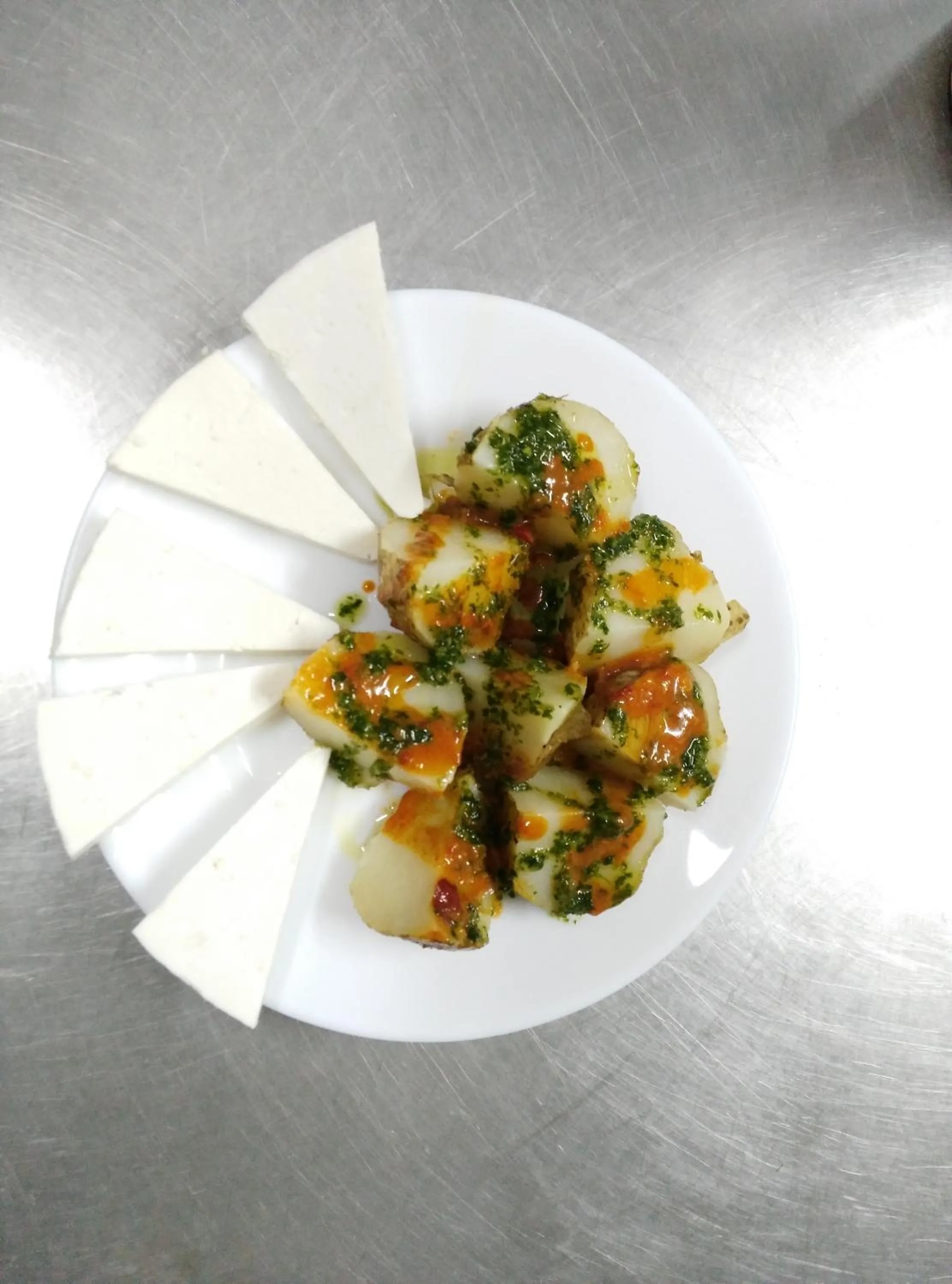 Food close-up in Pensión Amparo Las Hayas