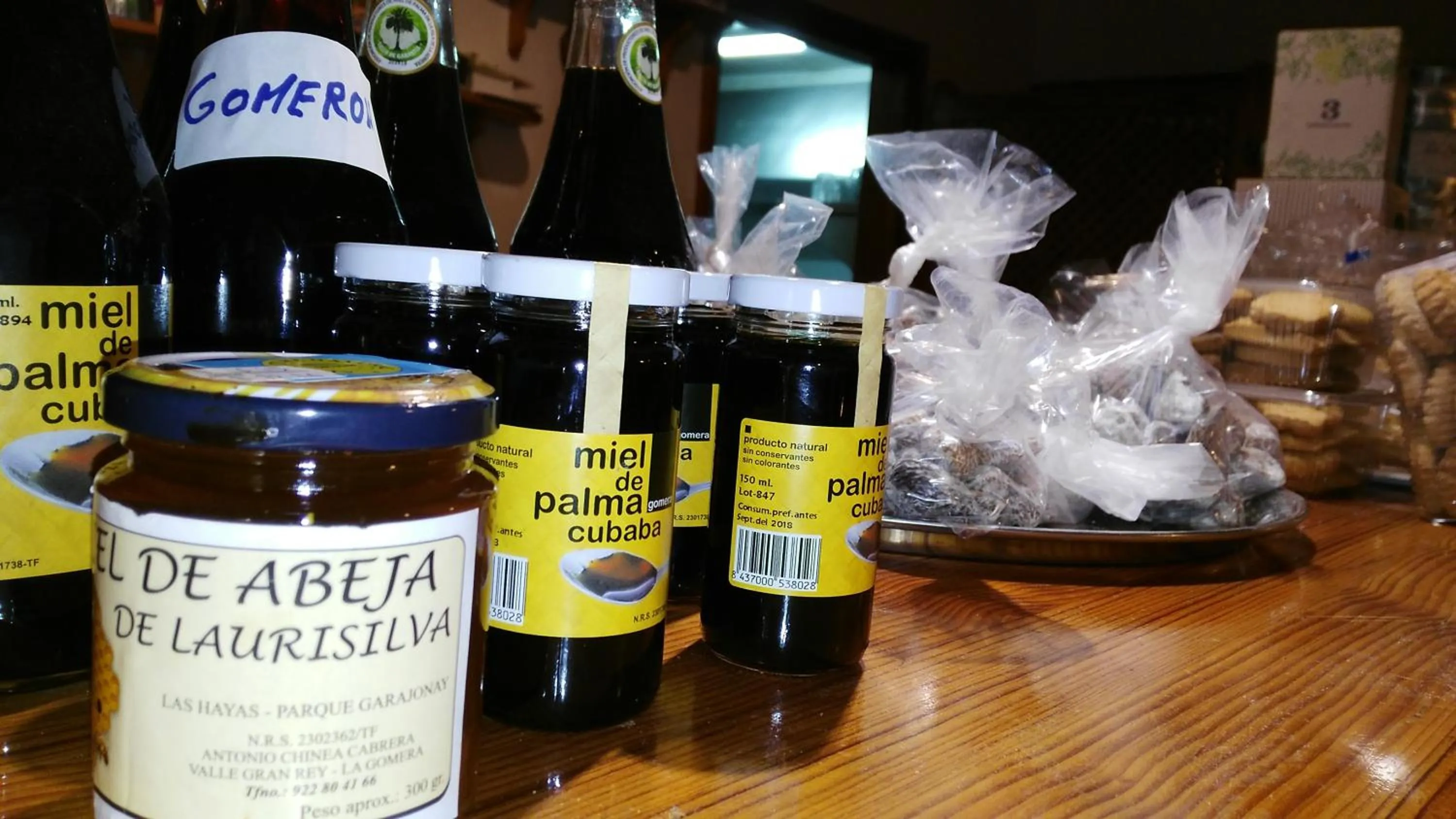 Food and drinks in Pensión Amparo Las Hayas