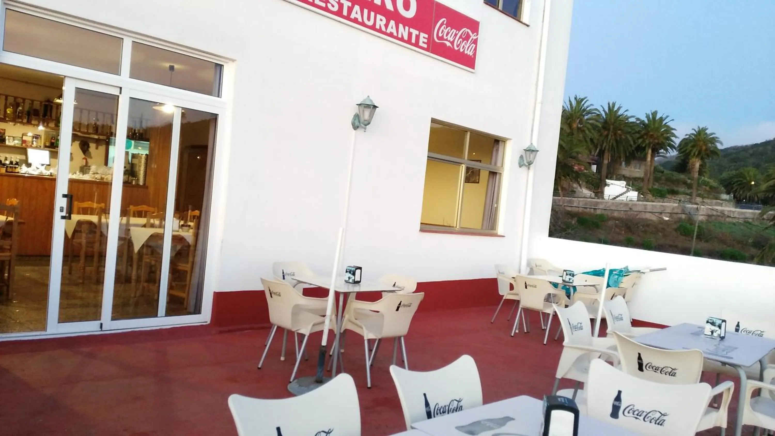 Balcony/Terrace in Pensión Amparo Las Hayas