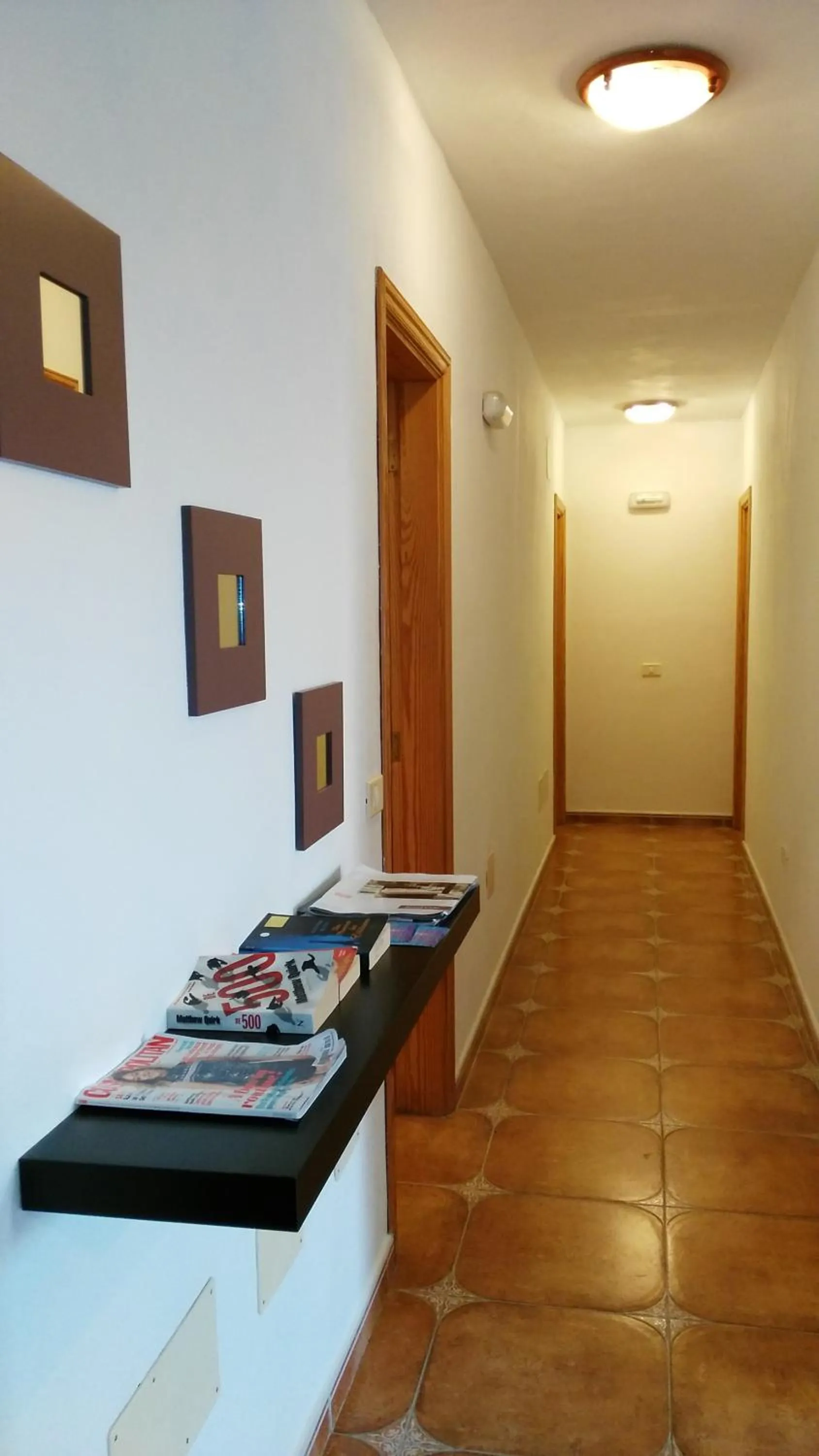 Lobby or reception in Pensión Amparo Las Hayas