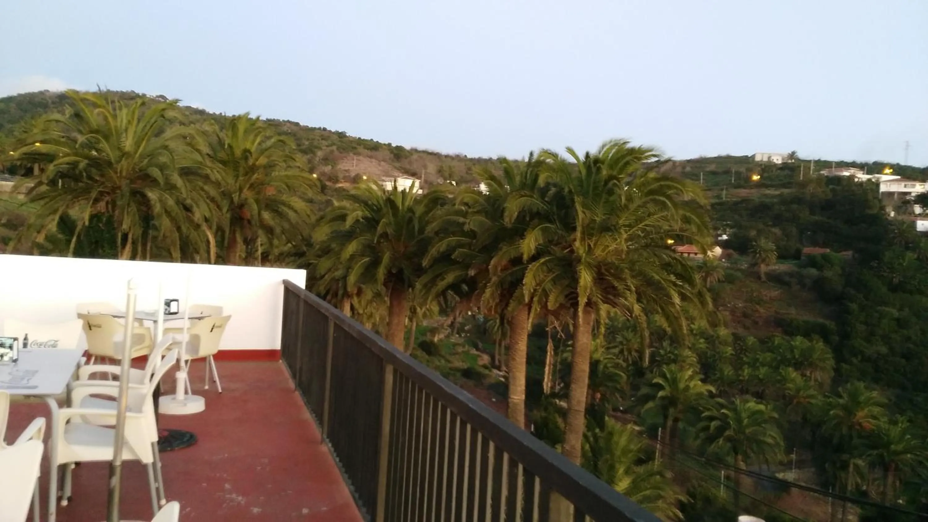 Balcony/Terrace in Pensión Amparo Las Hayas