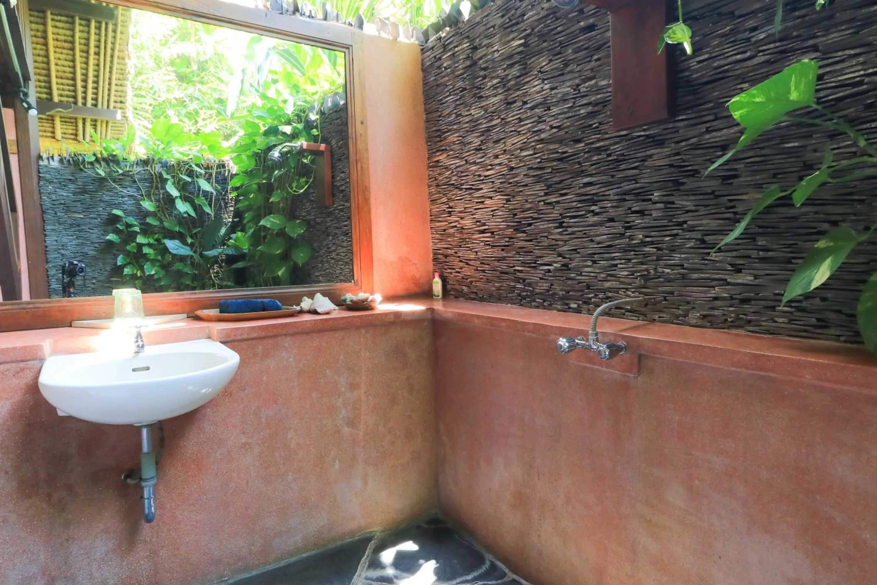 Bathroom in Palm Beach Villas Bali