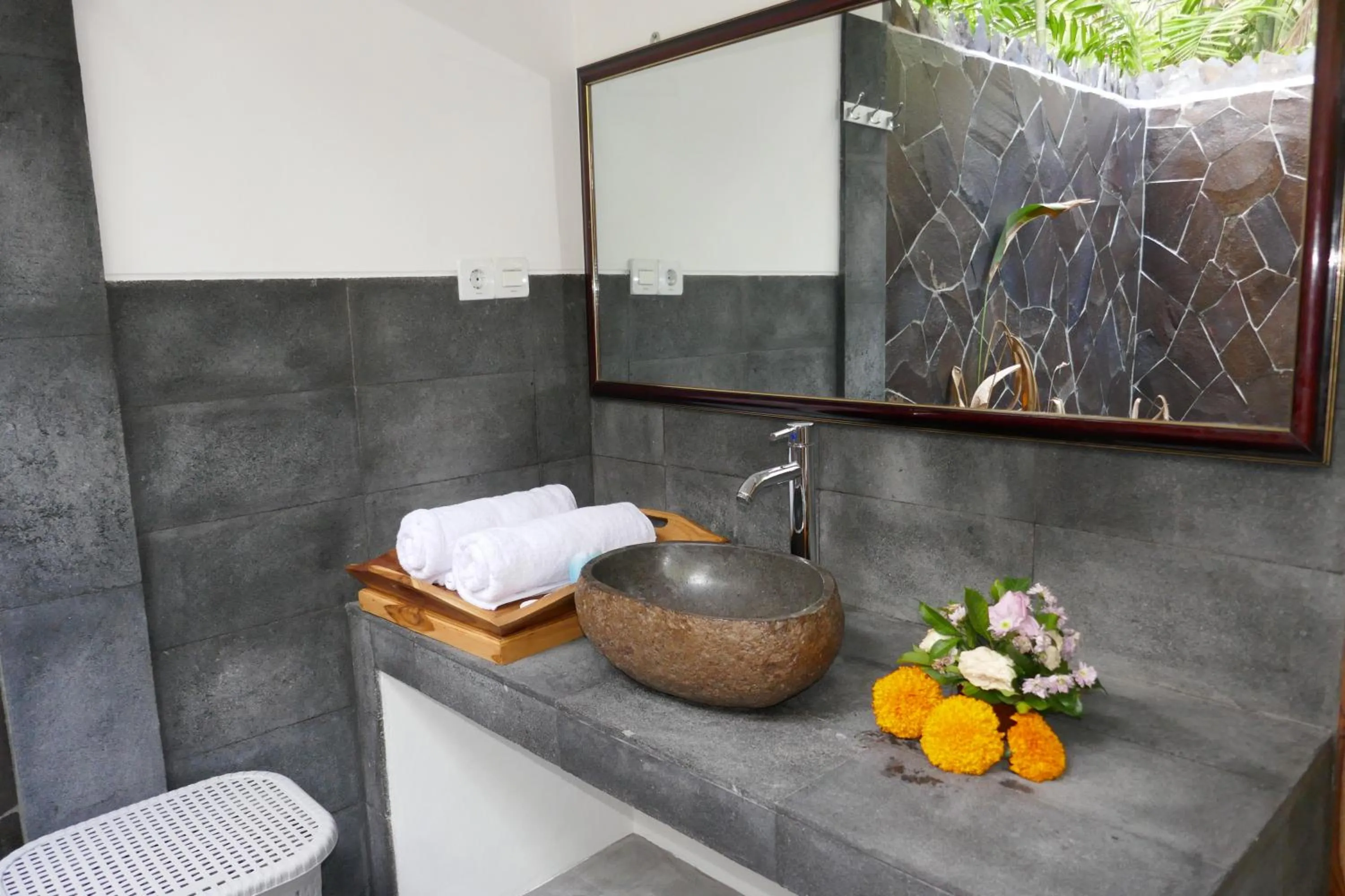 Bathroom in Palm Beach Villas Bali