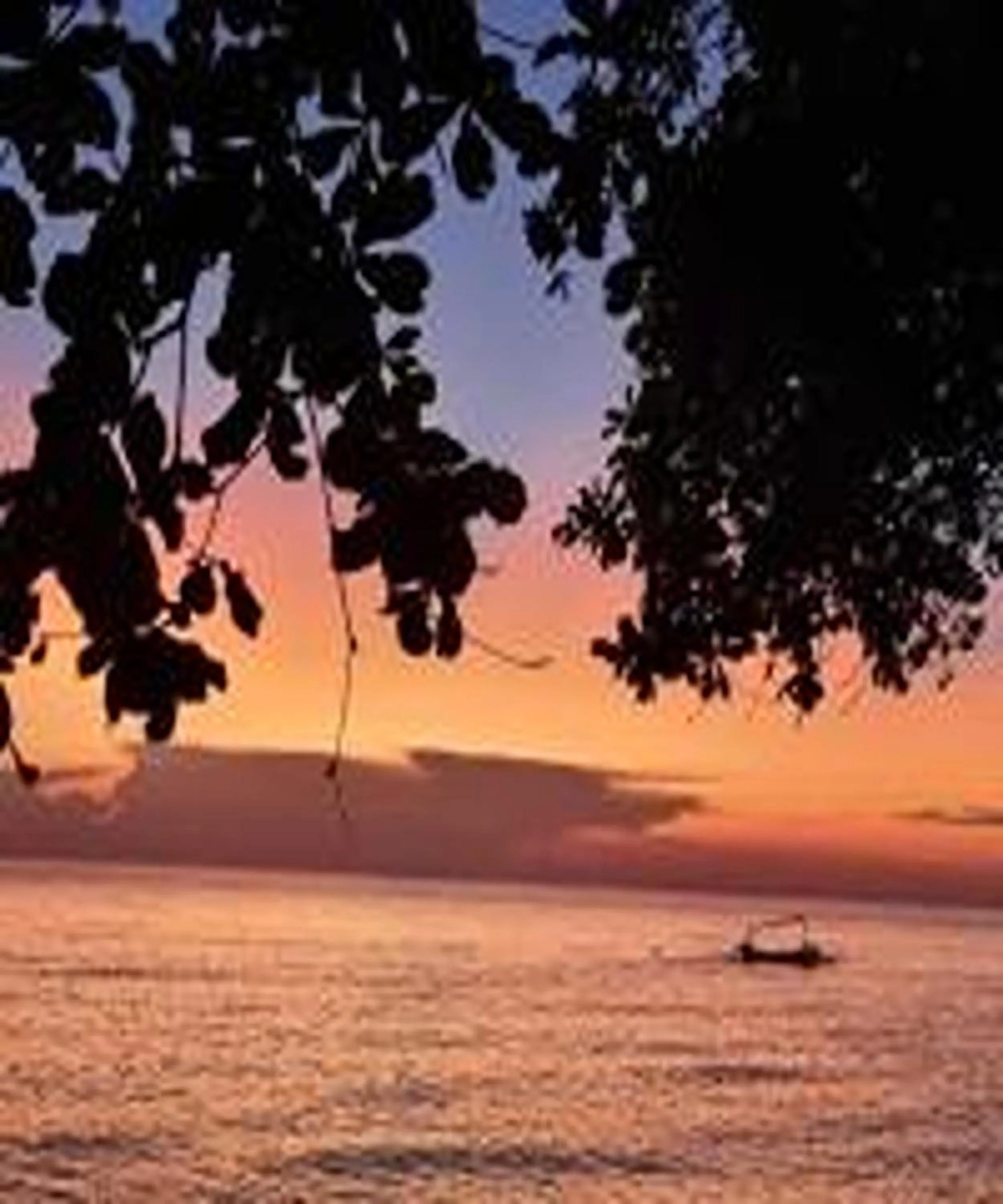 Sunrise in Palm Beach Villas Bali