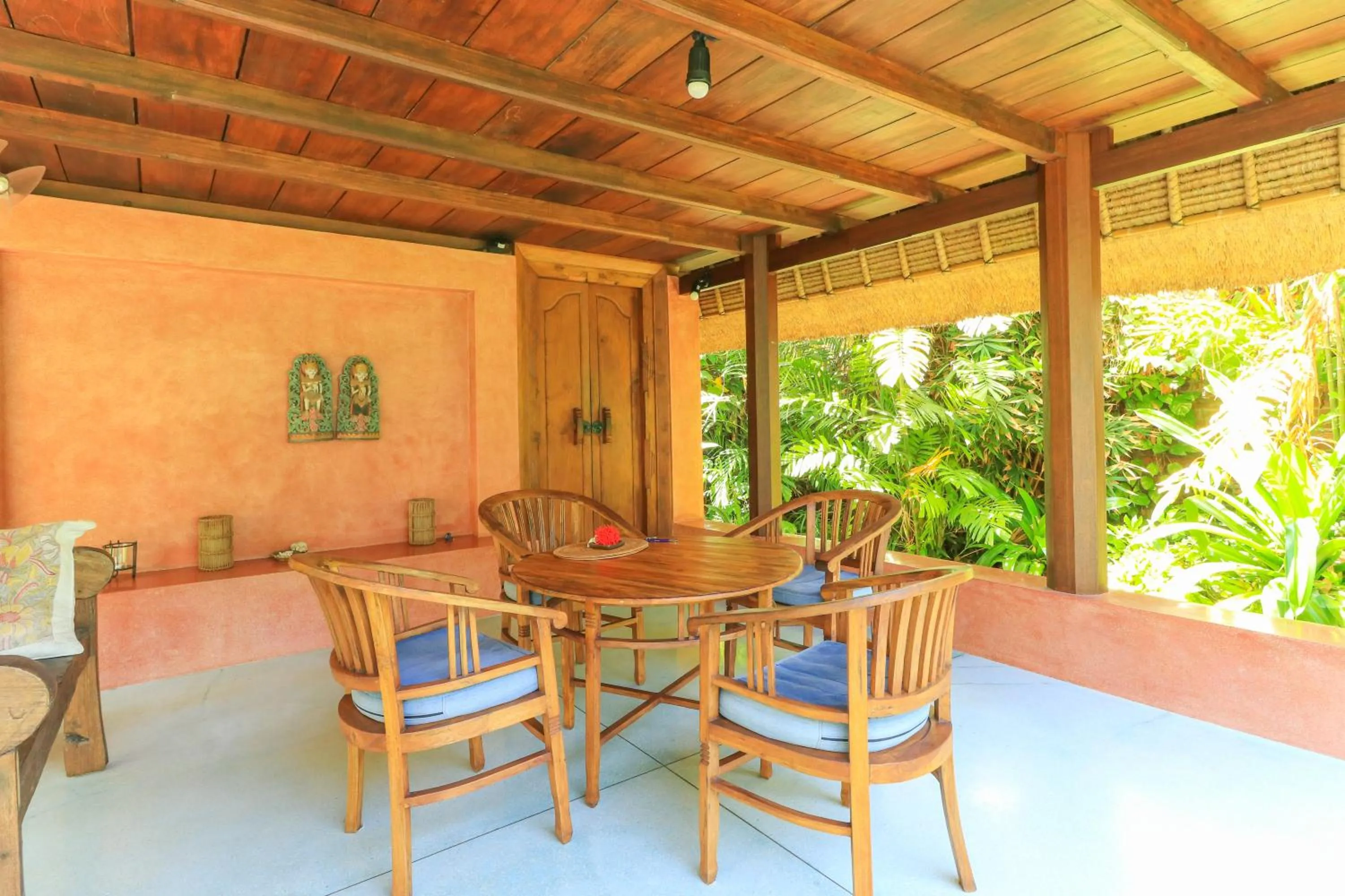 Balcony/Terrace in Palm Beach Villas Bali