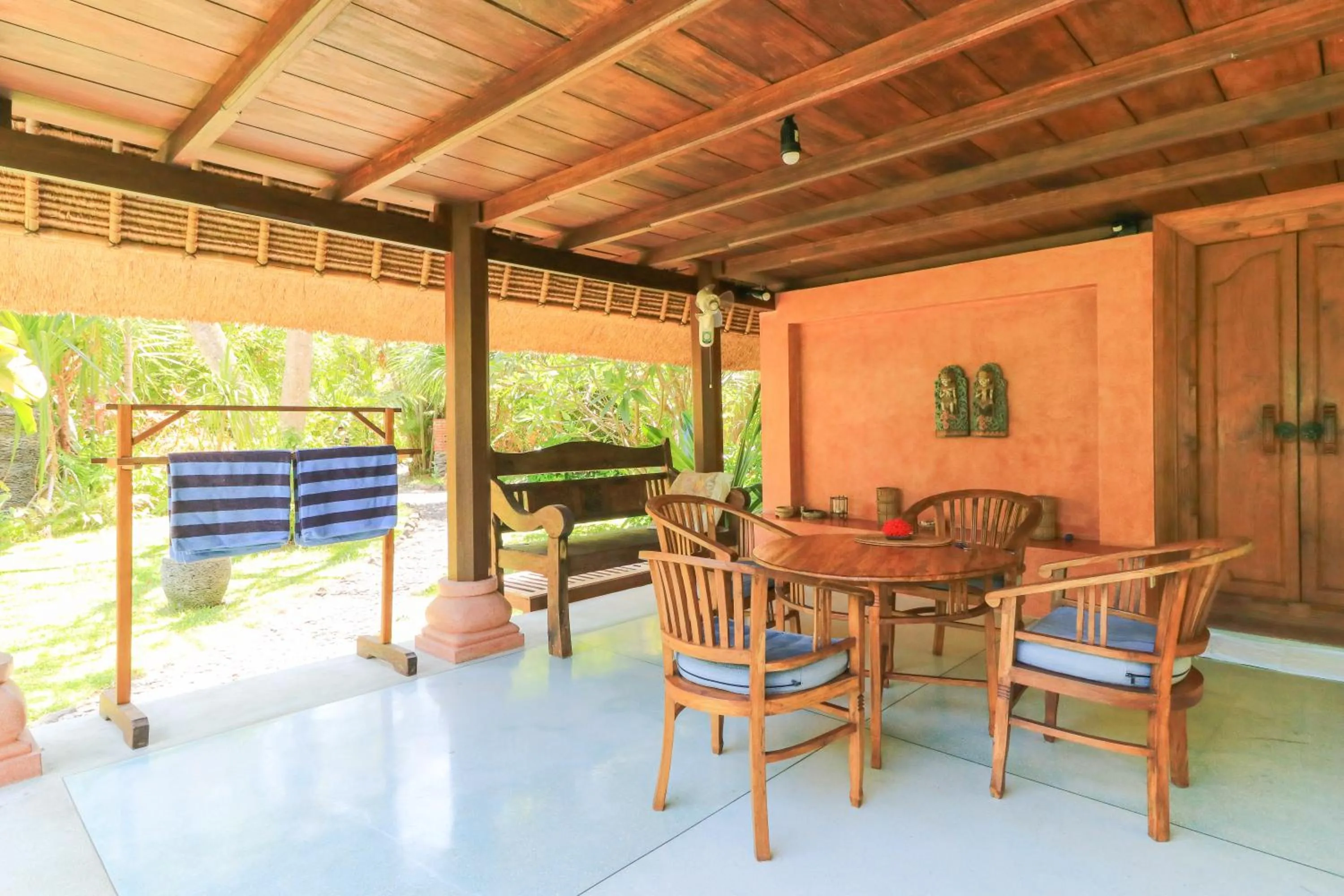 Balcony/Terrace in Palm Beach Villas Bali