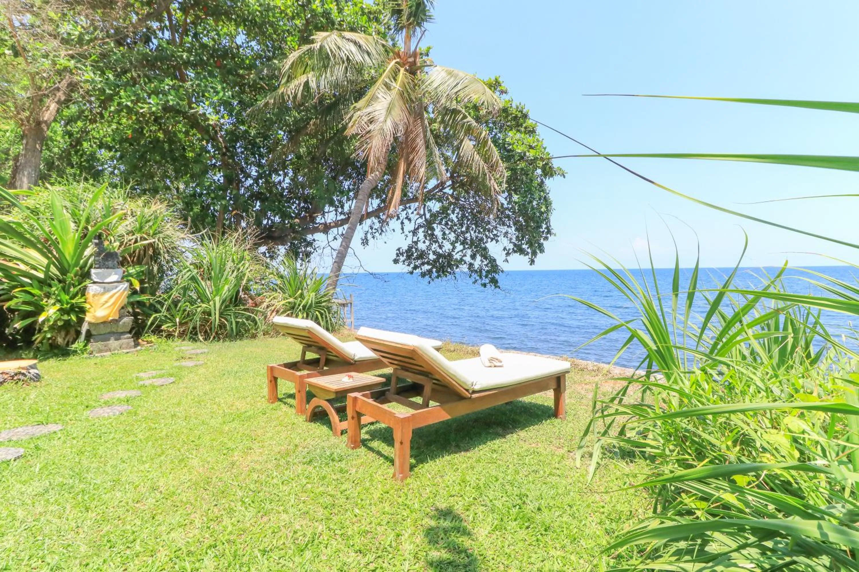 Garden in Palm Beach Villas Bali