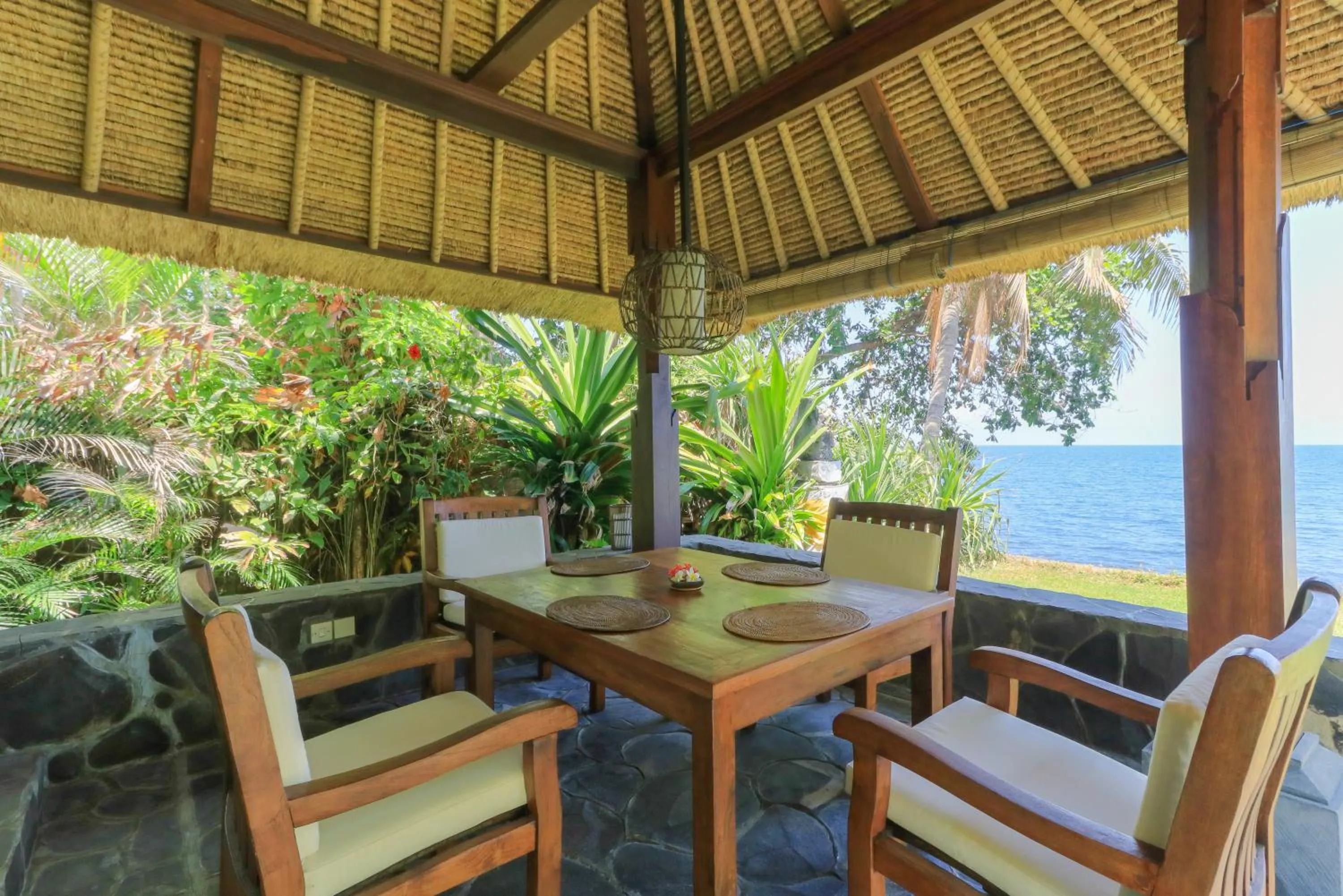 Balcony/Terrace in Palm Beach Villas Bali