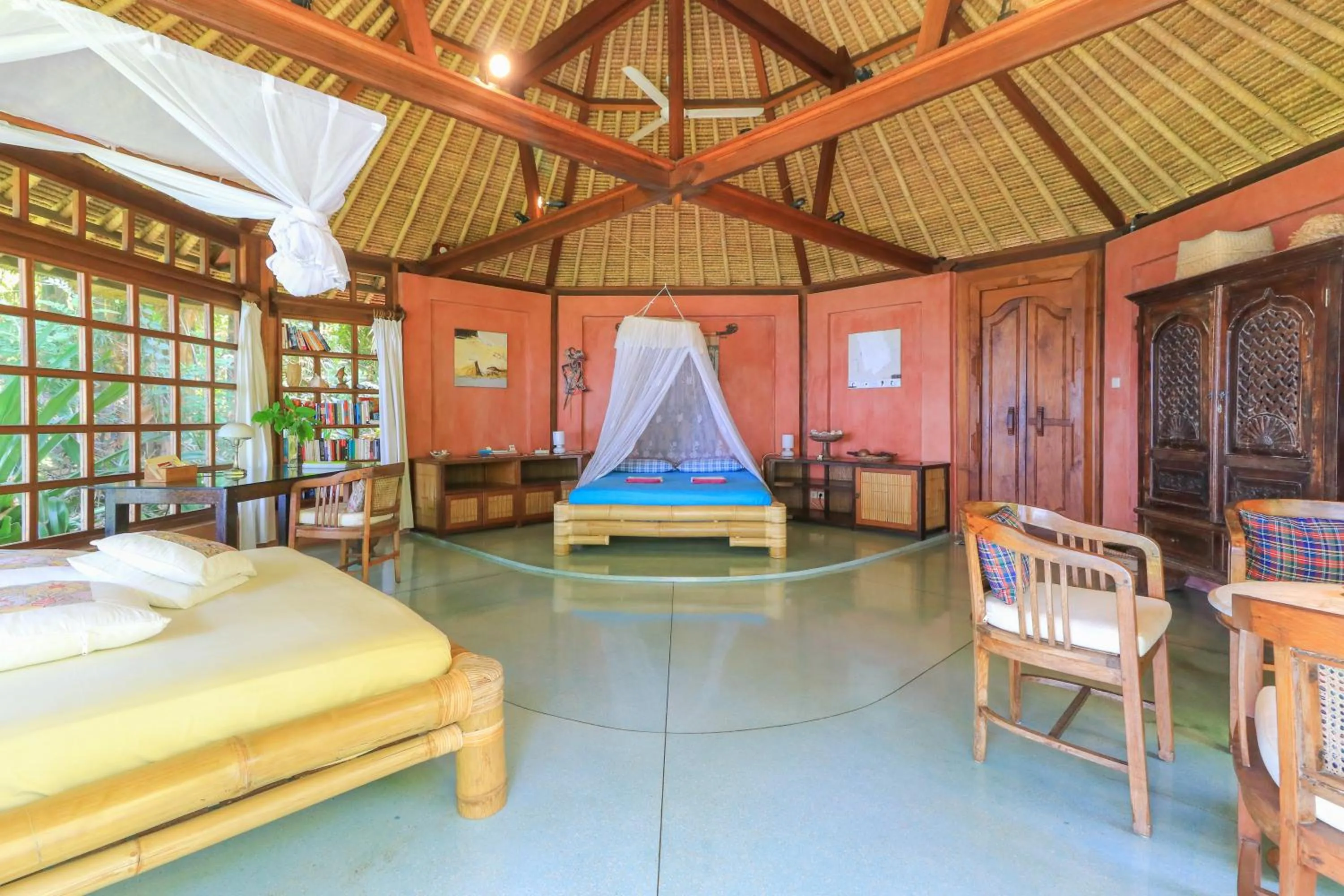 Bedroom in Palm Beach Villas Bali