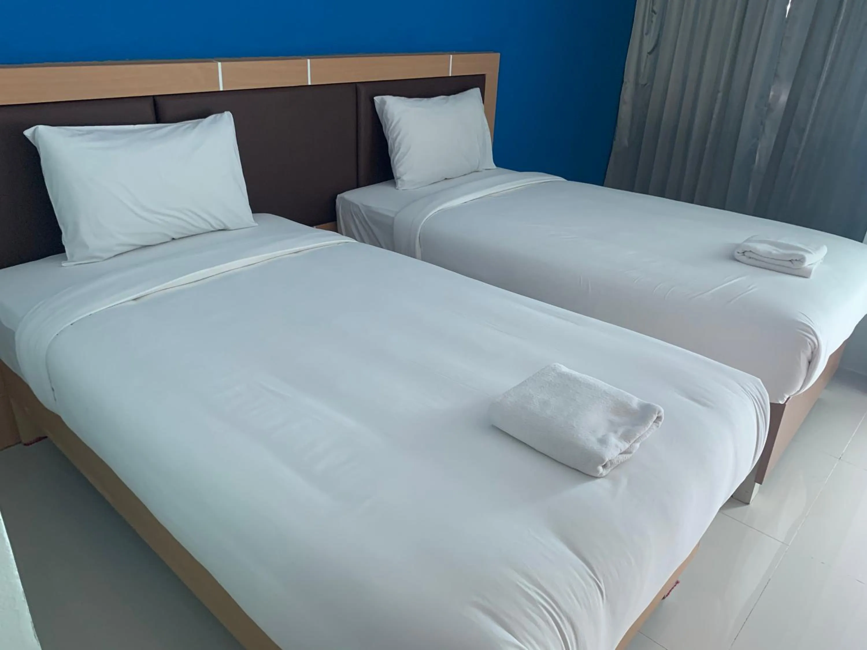 Bed in Taragrand Donmuang Airport Hotel