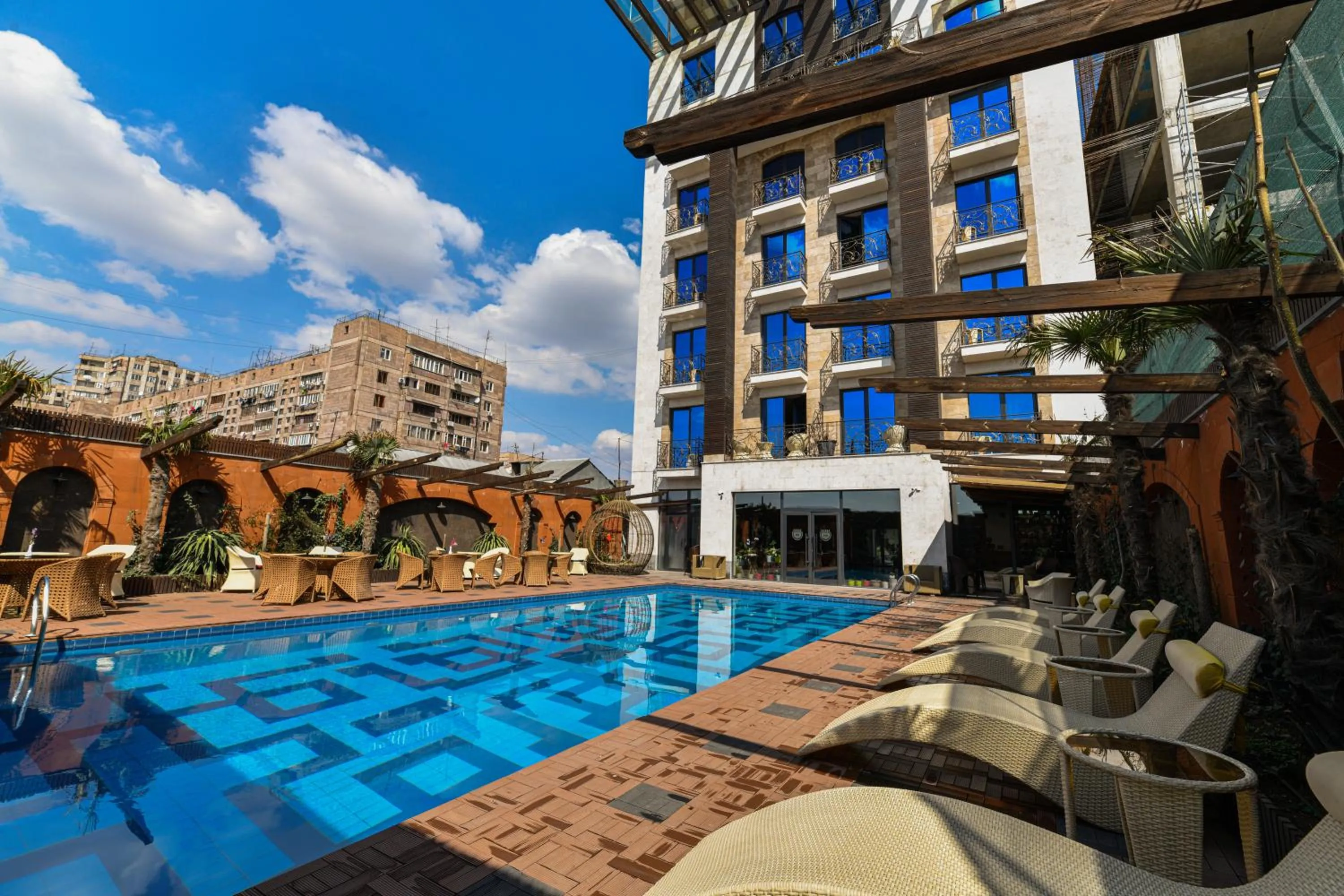Swimming pool in Konyak Hotel