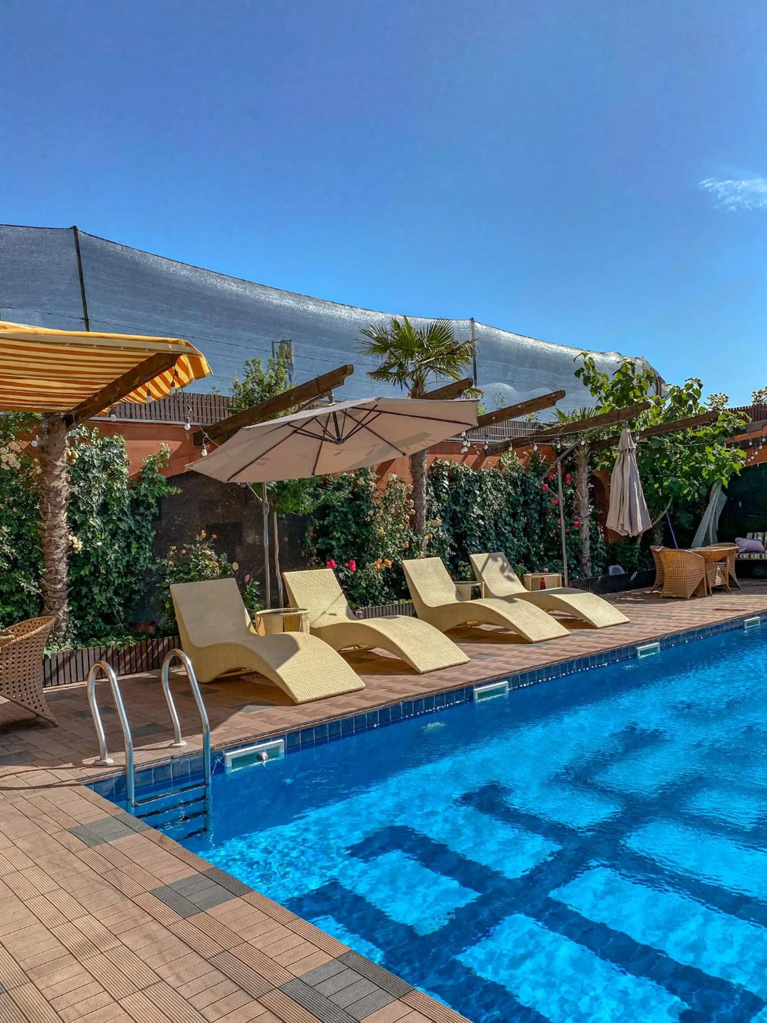 Garden in Konyak Hotel