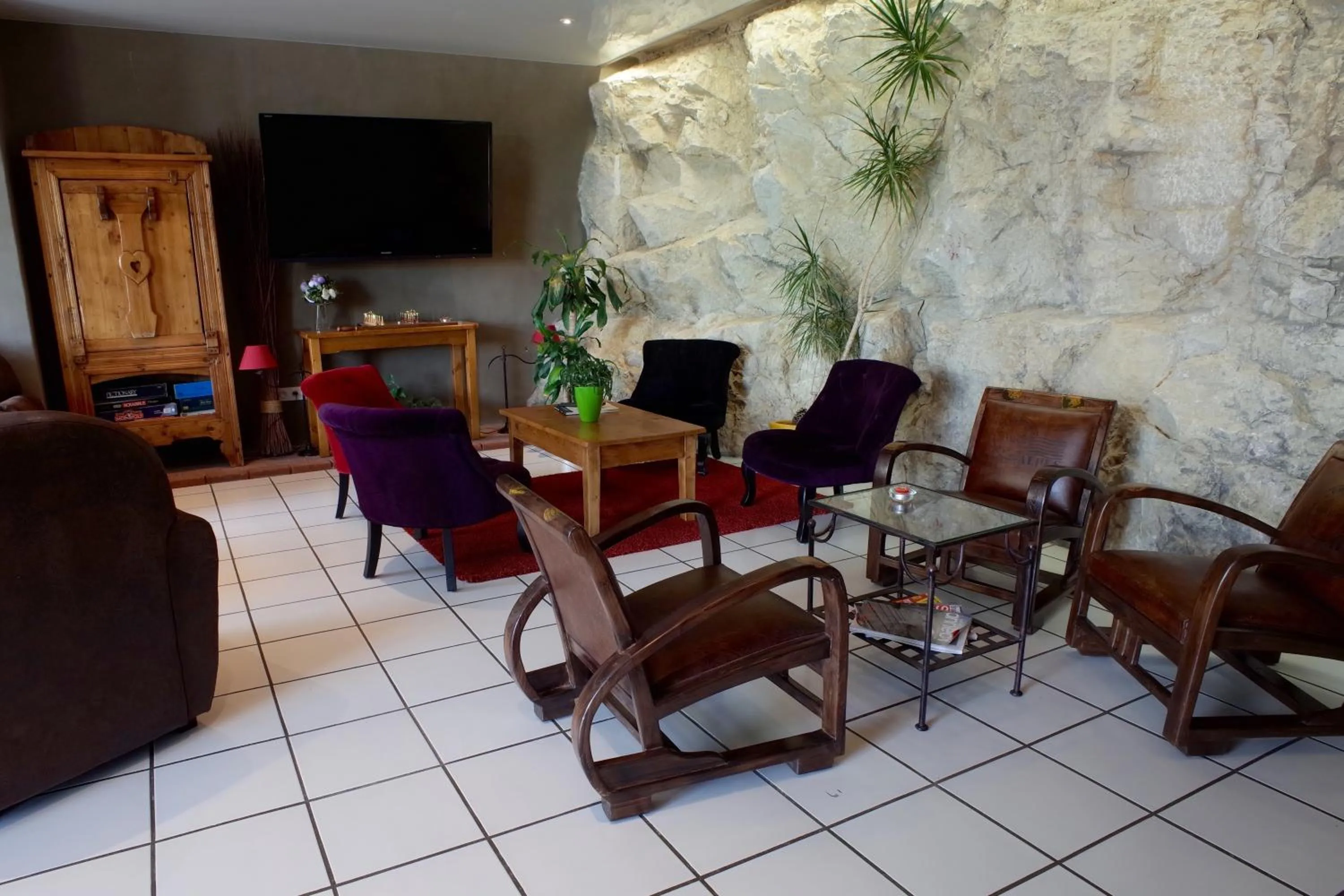 Lounge or bar in Hotel des Marquisats