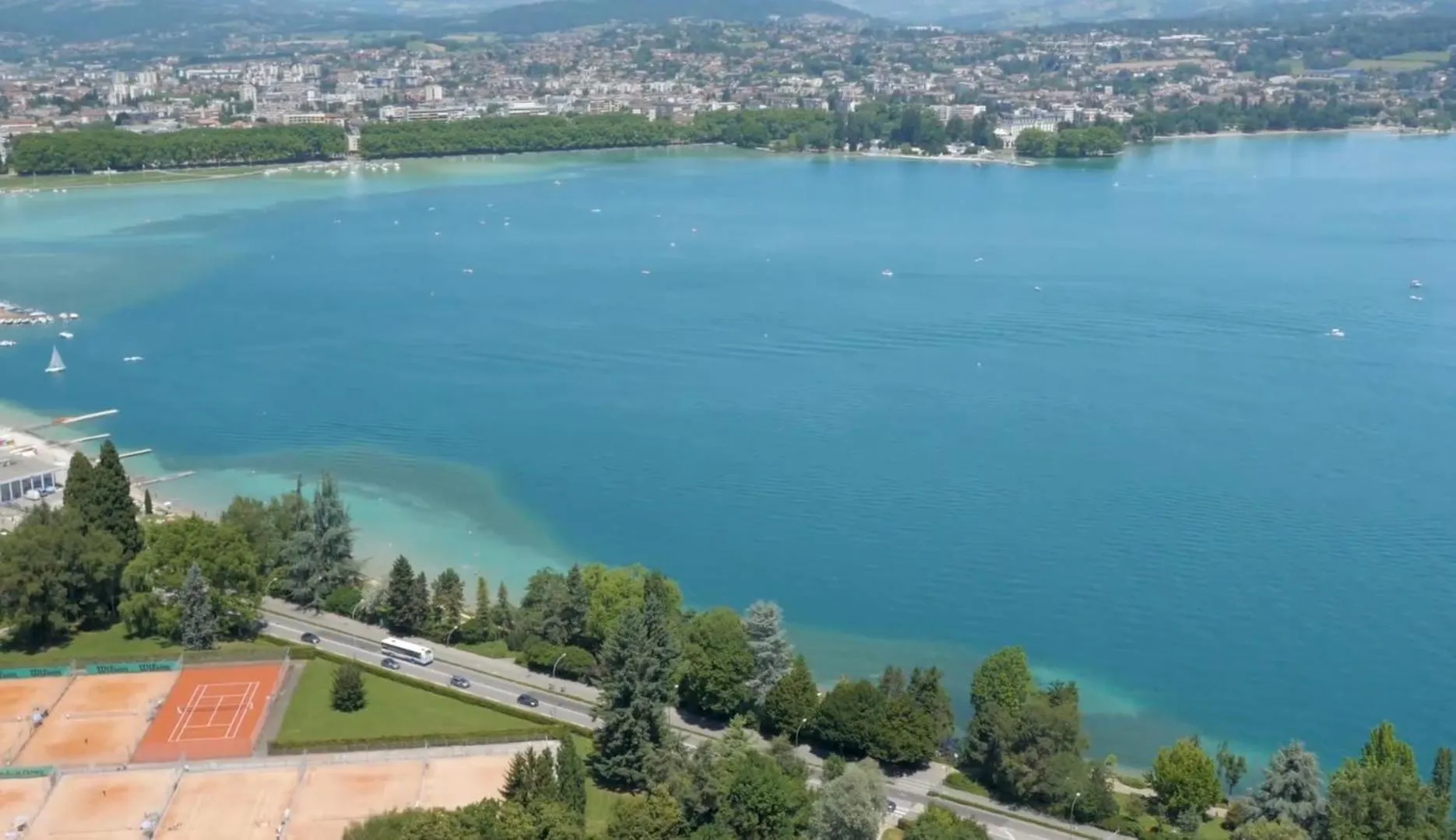 Lake view in Hotel des Marquisats