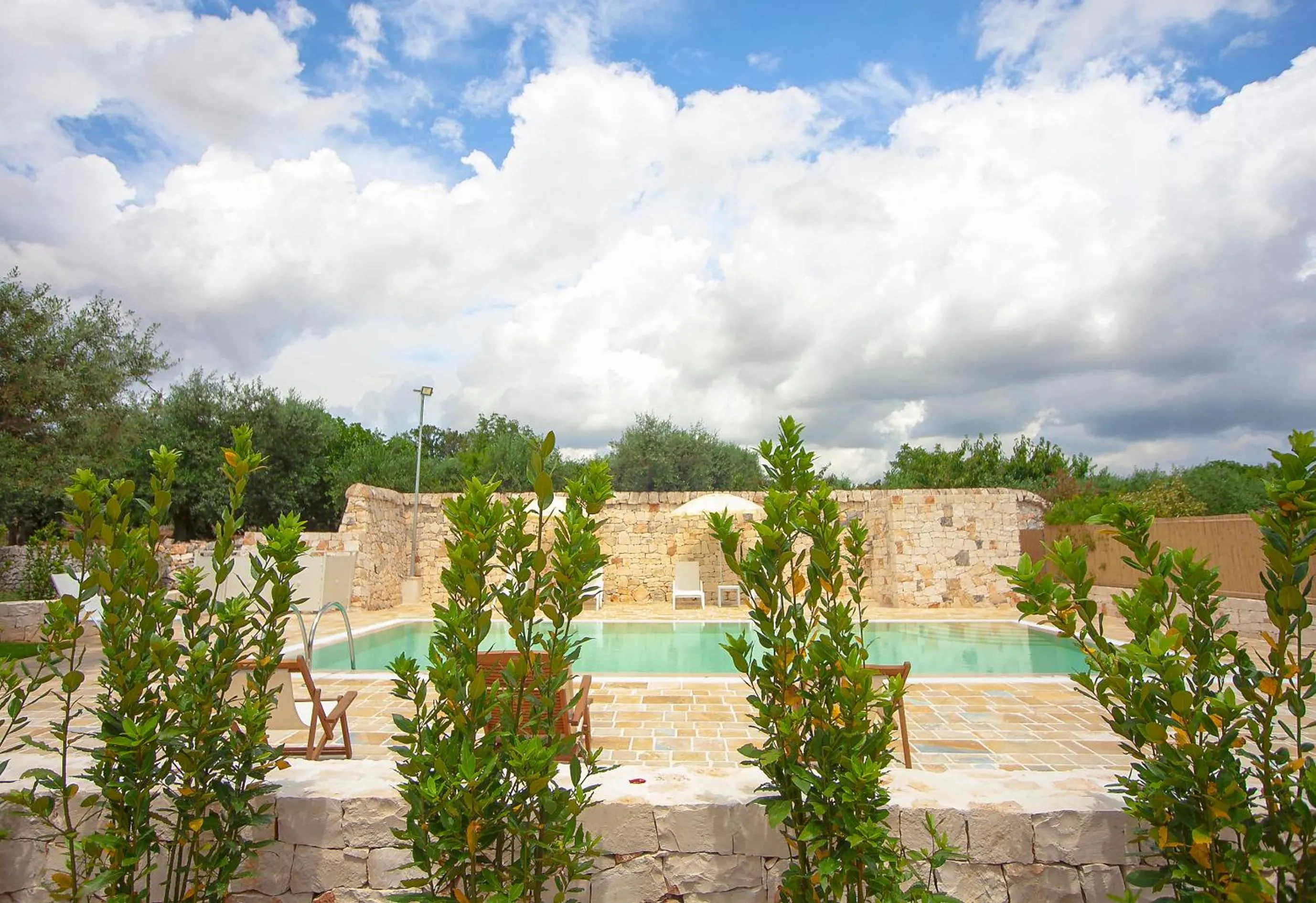 Swimming pool in Il Calàscione Apulian Villas