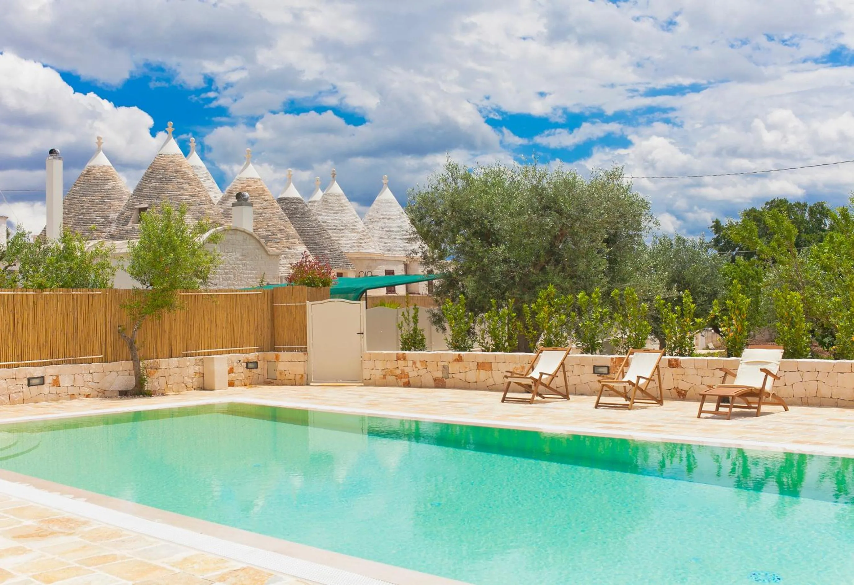 Swimming pool in Il Calàscione Apulian Villas