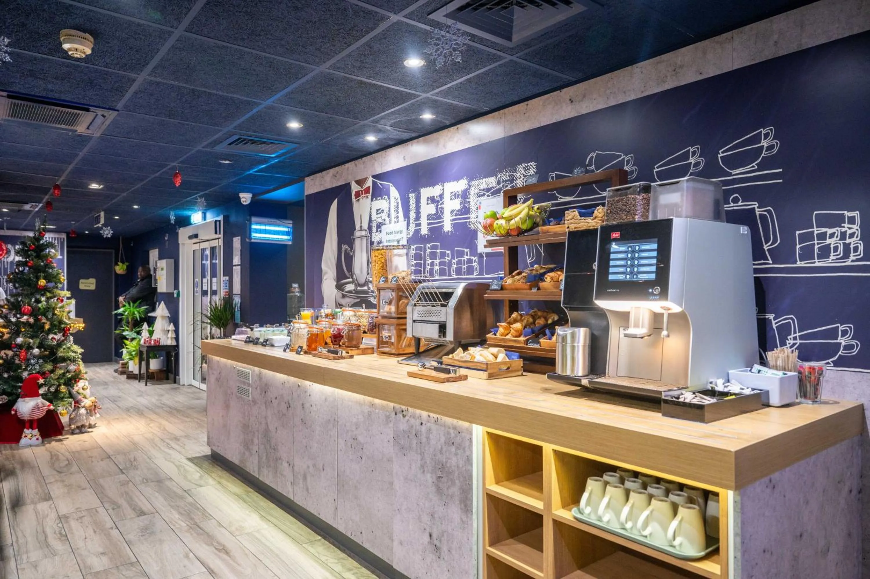 Continental breakfast in ibis budget London Barking