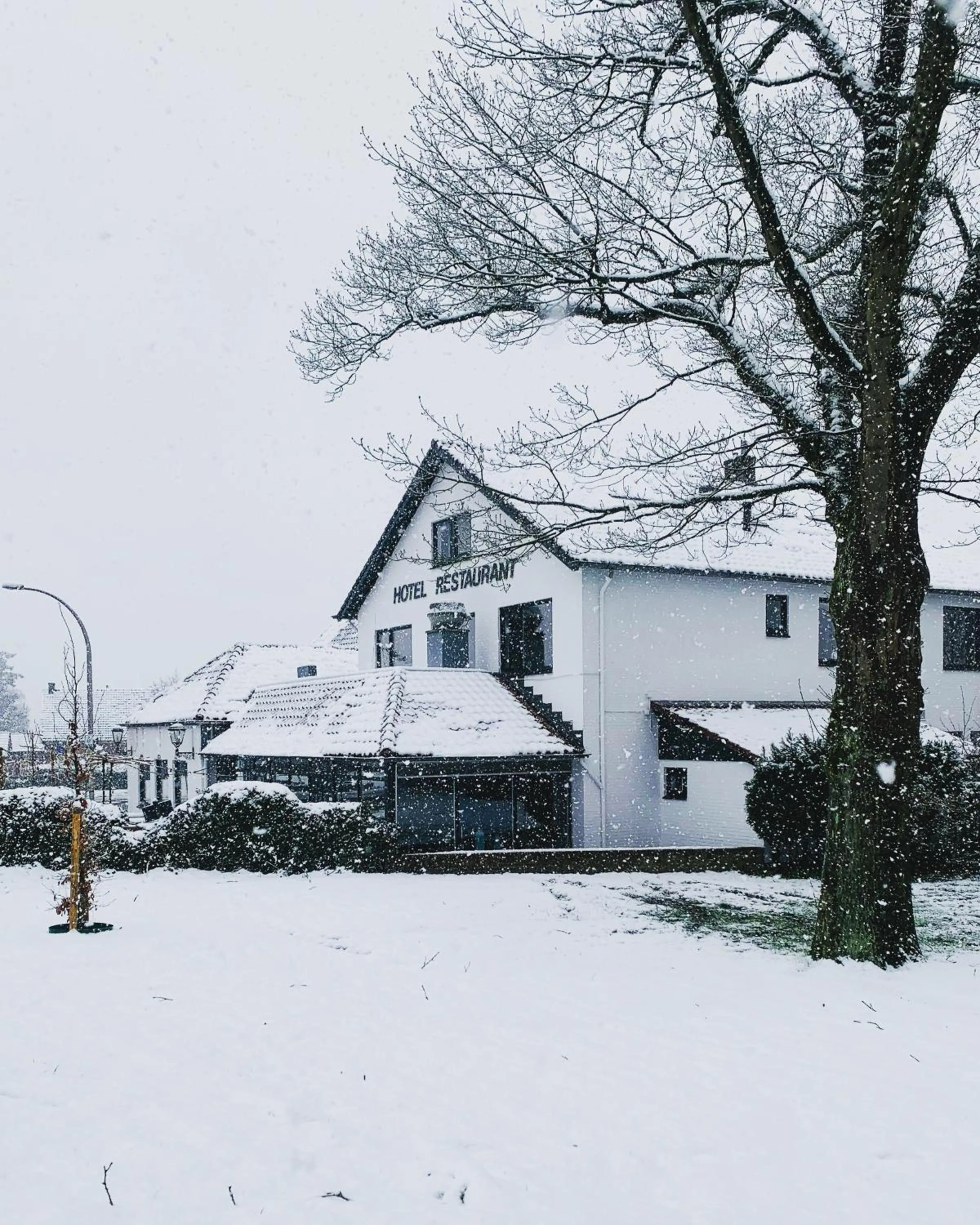 Winter in Hotel Restaurant de Loenermark