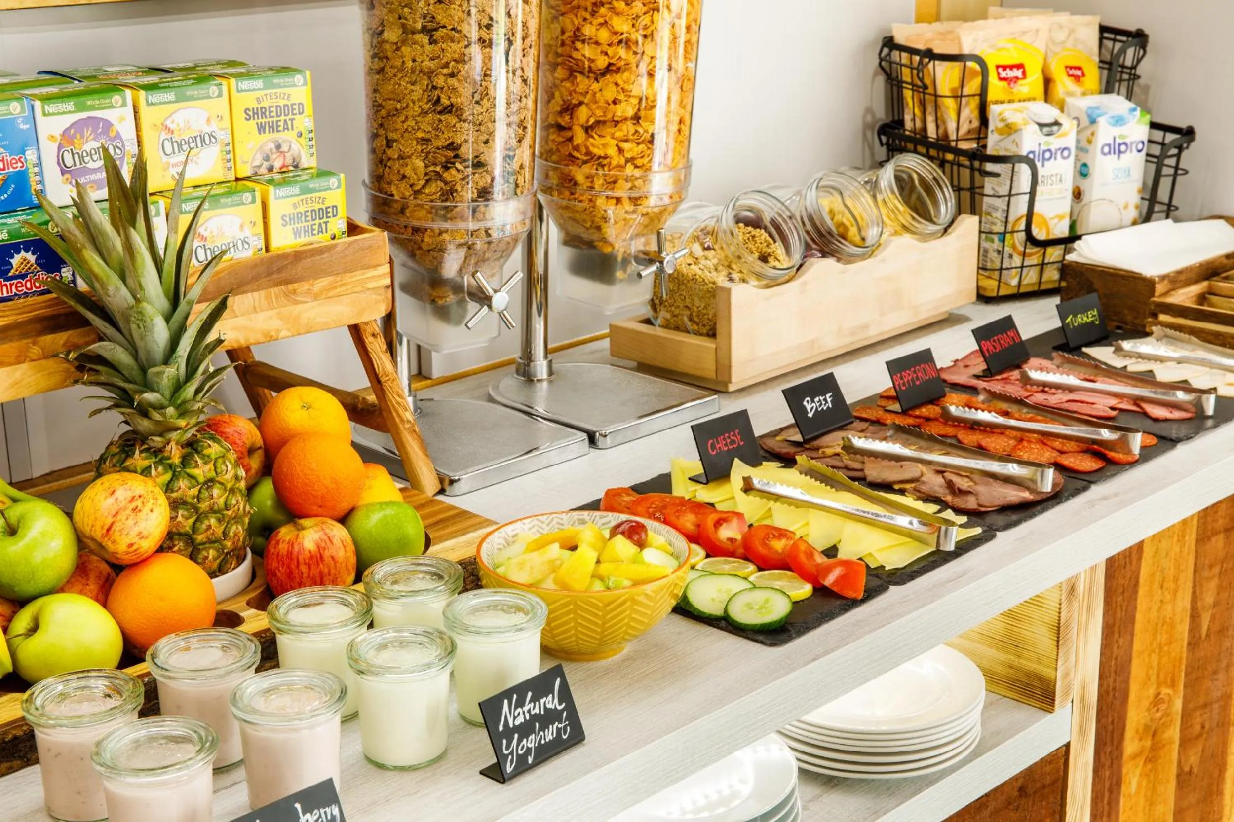 Continental breakfast in ibis budget Sheffield Arena