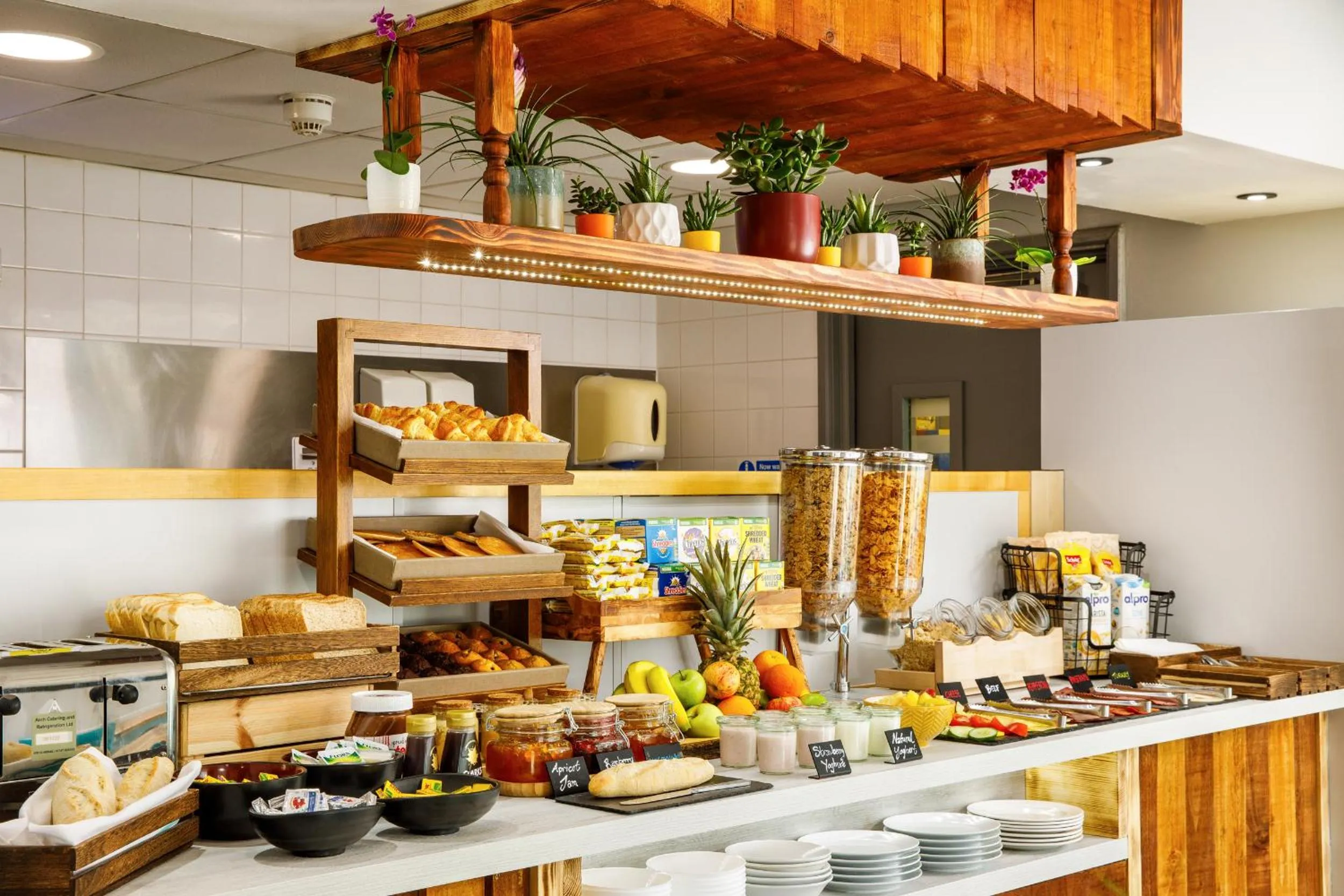 Continental breakfast in ibis budget Sheffield Arena