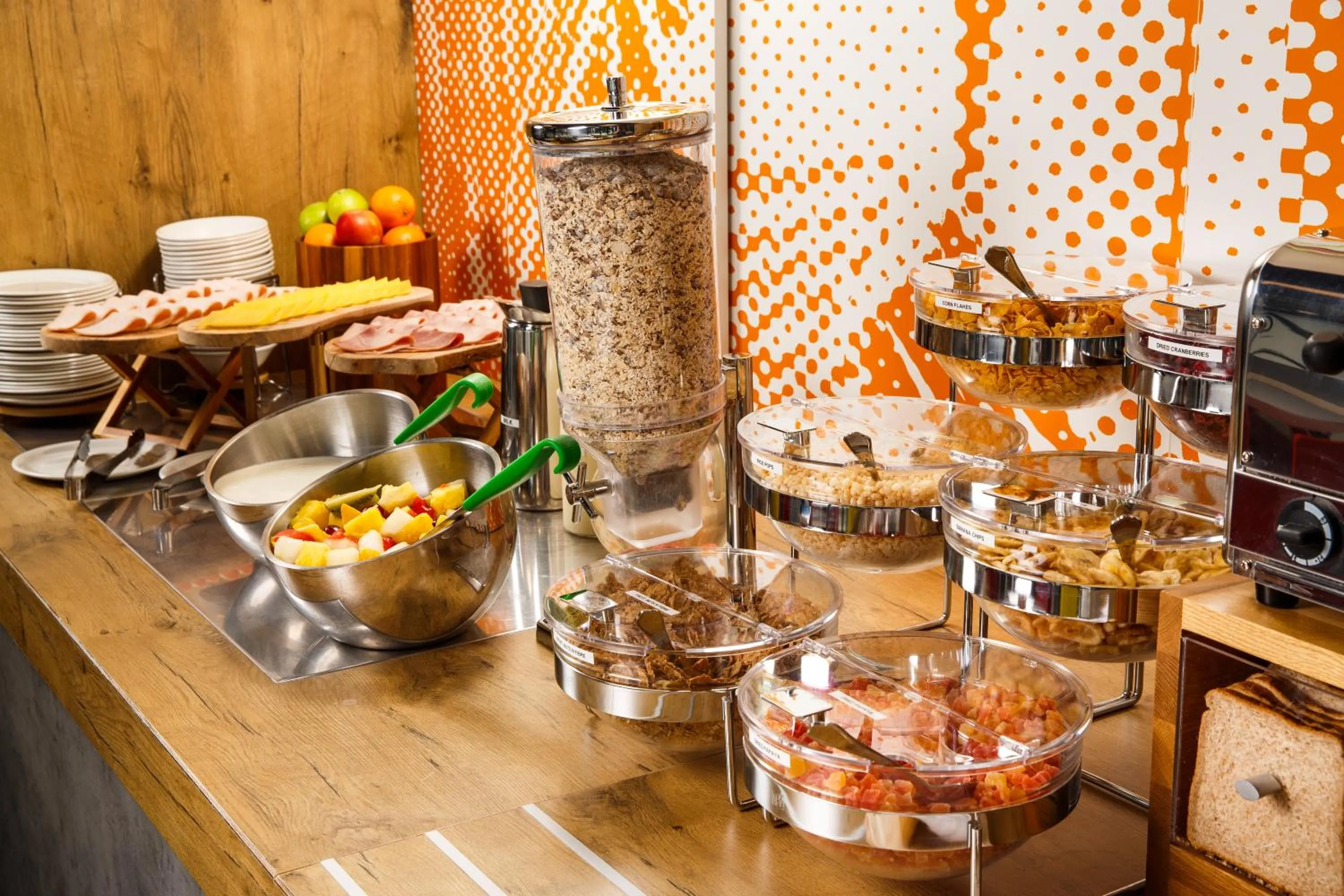 Breakfast in ibis budget Southampton Centre