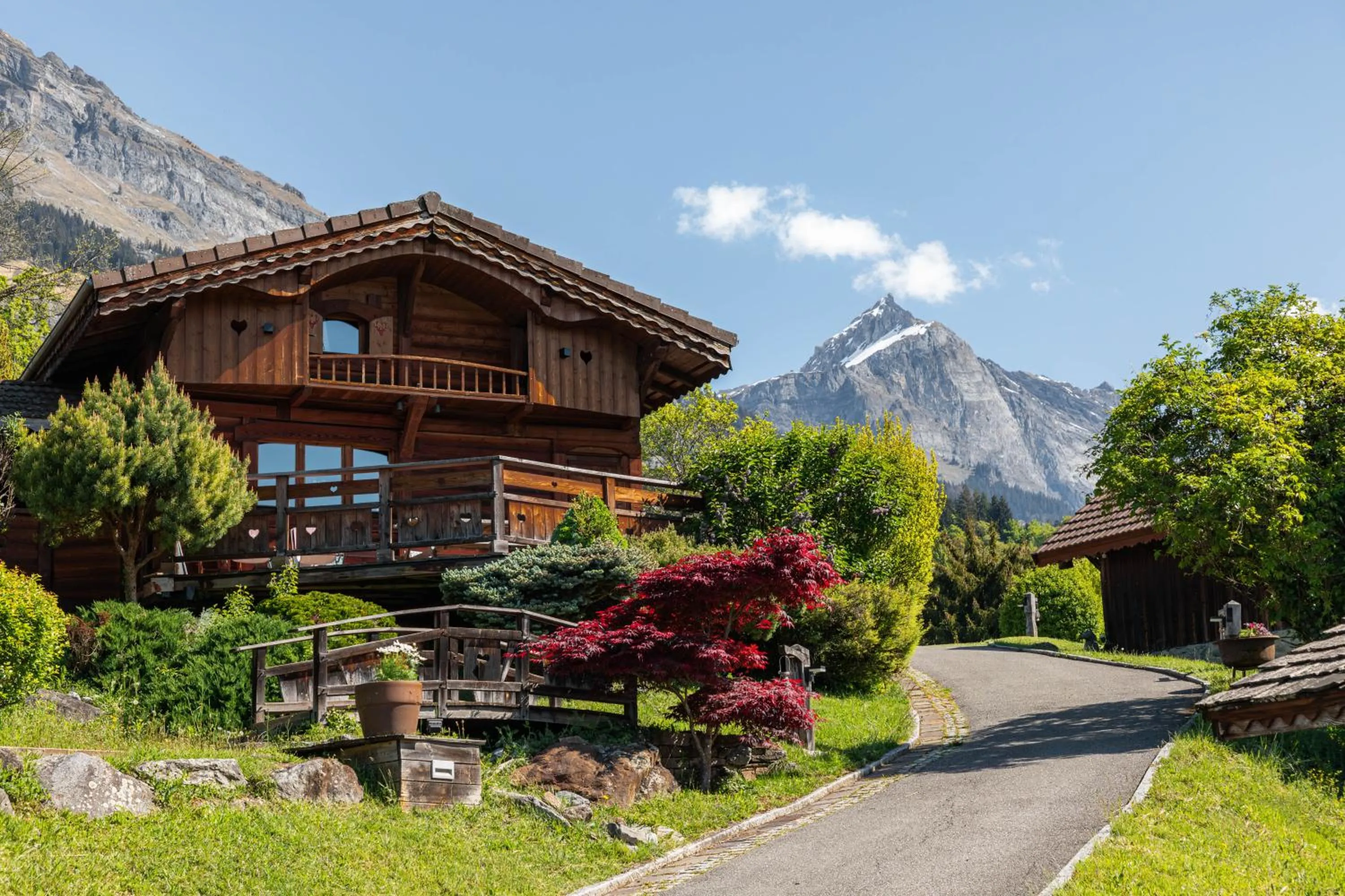 Property building in Les Greniers du Mont Blanc