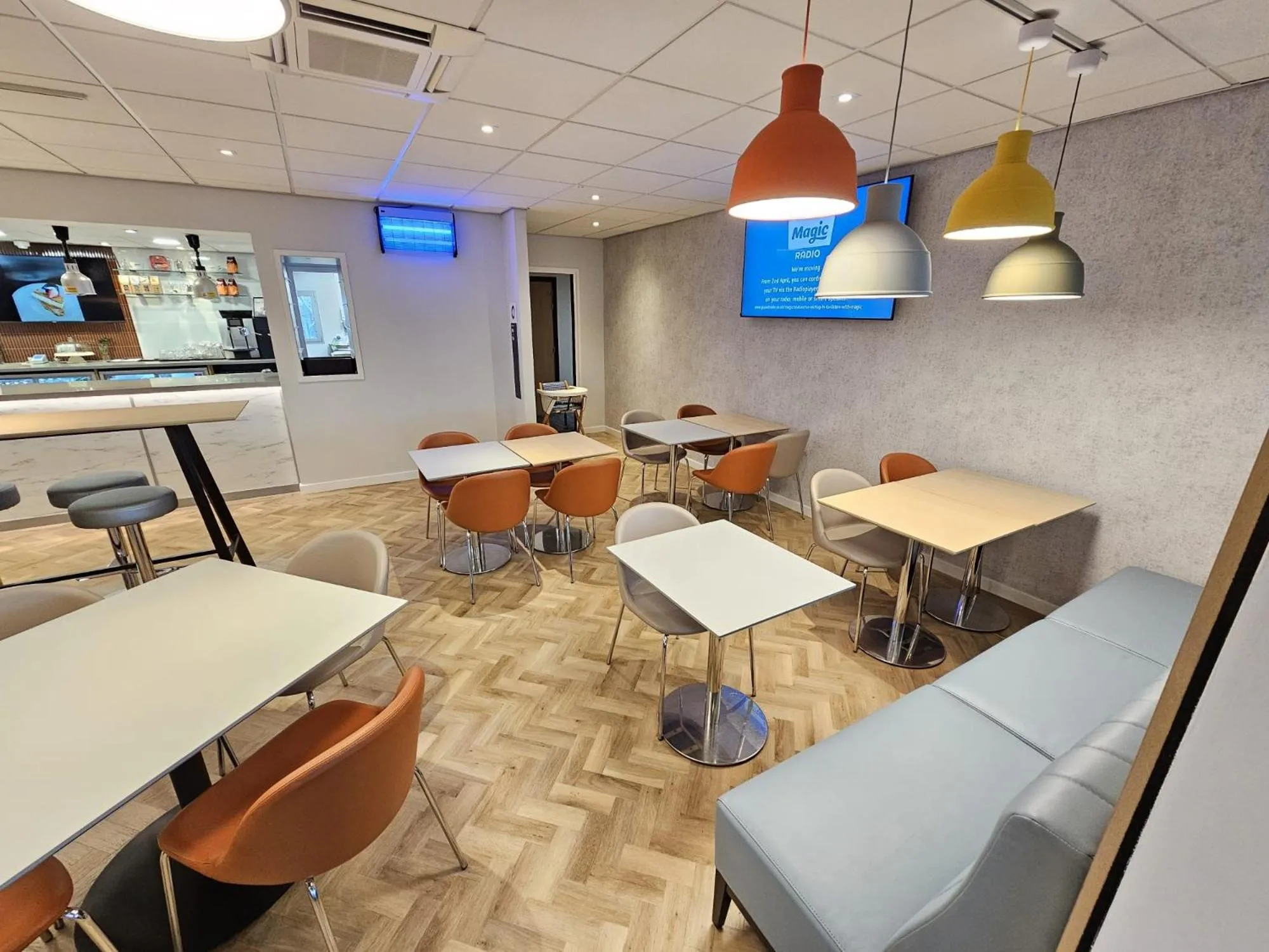 Lobby or reception in ibis budget Derby
