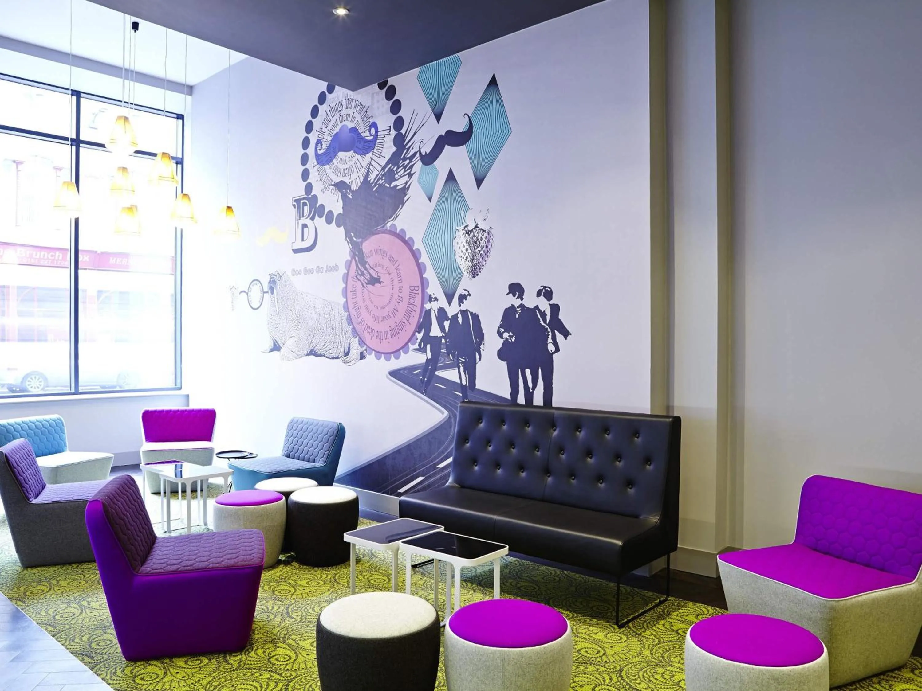 Lounge or bar in Ibis Styles Liverpool Centre Dale Street - Cavern Quarter