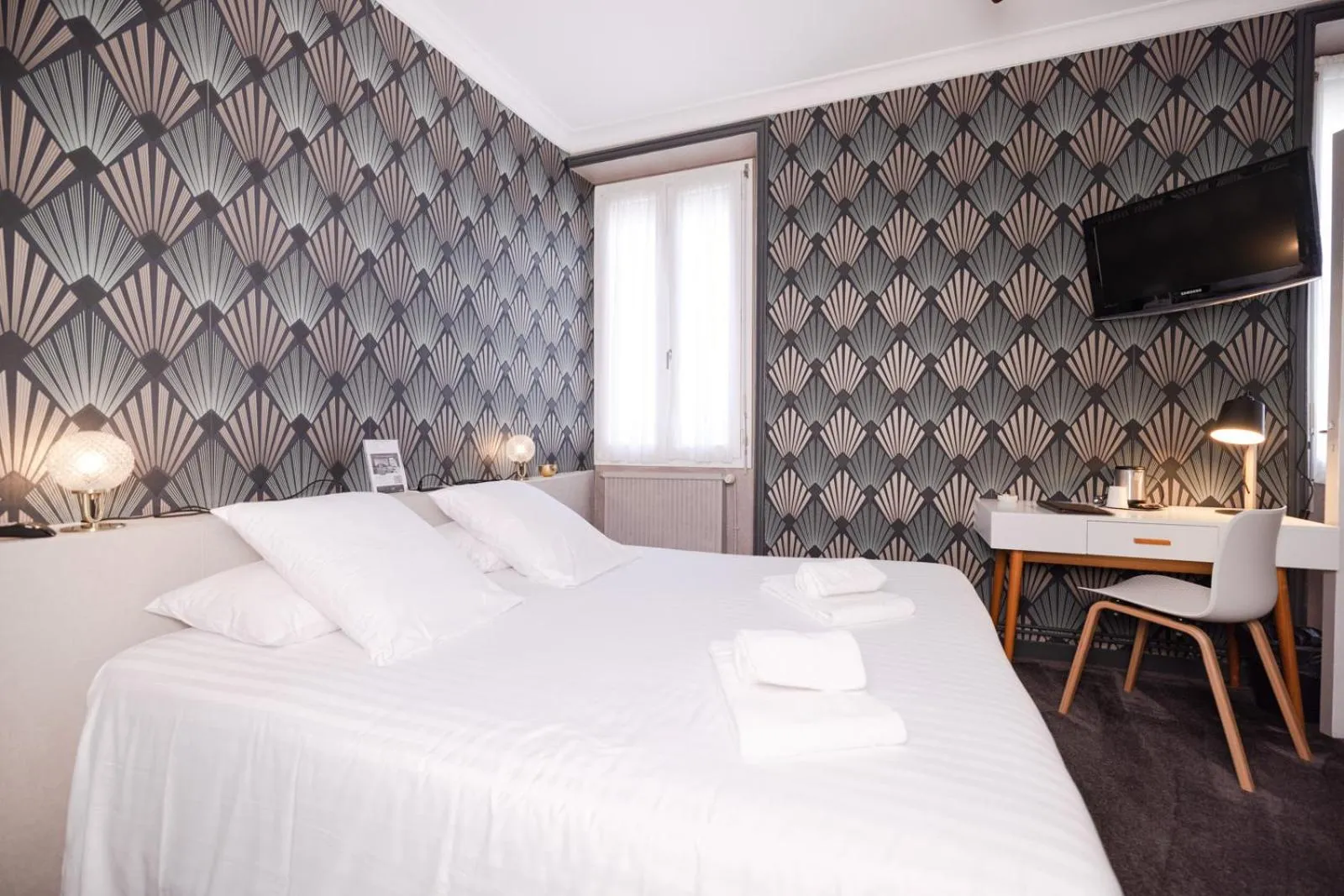 Bed in Demeures & Châteaux - Hôtel Le Saint Pierre, La Baule-Escoublac